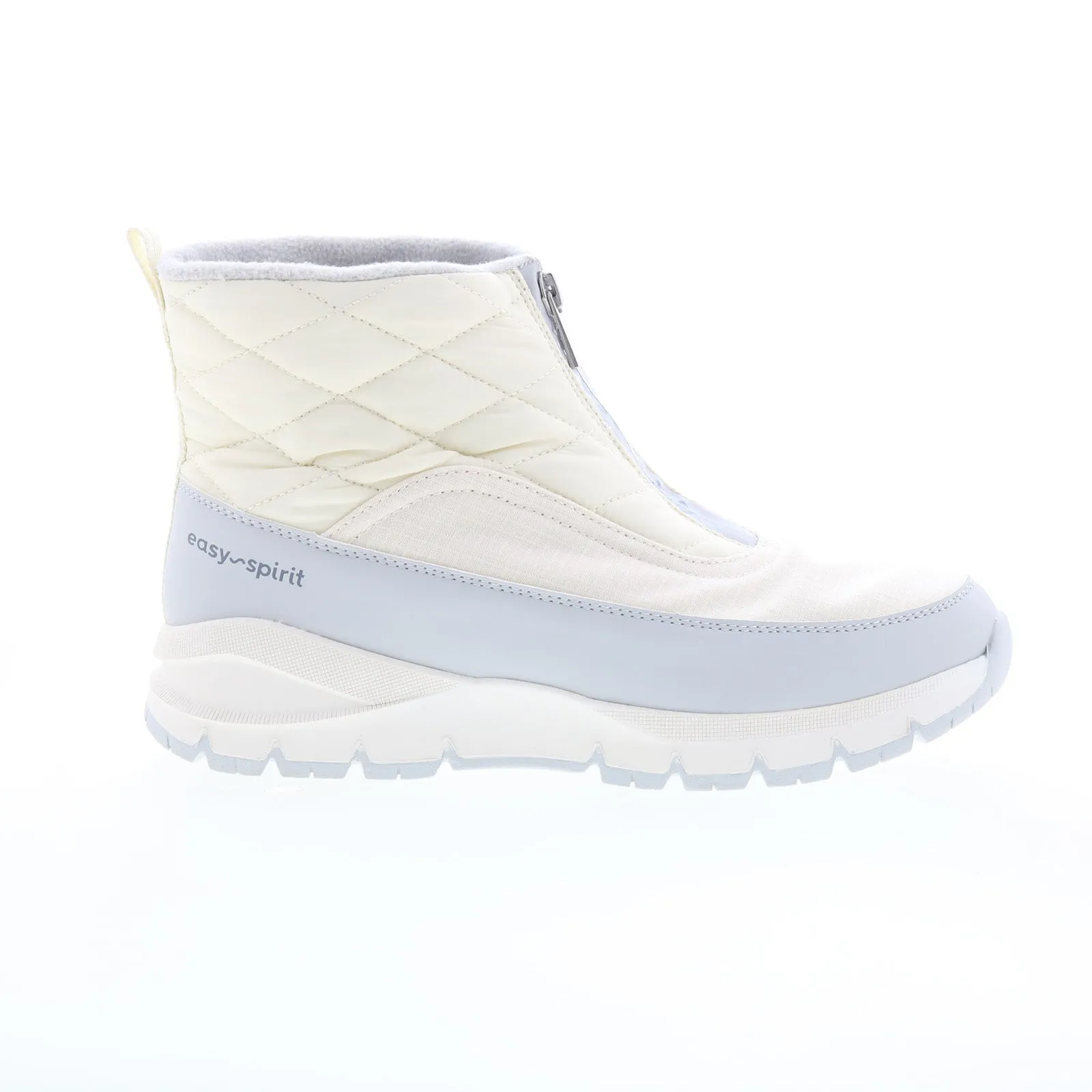 Easy Spirit Wistar 2 Martha Stewart Womens White Canvas Casual Dress Boots Essential Piece