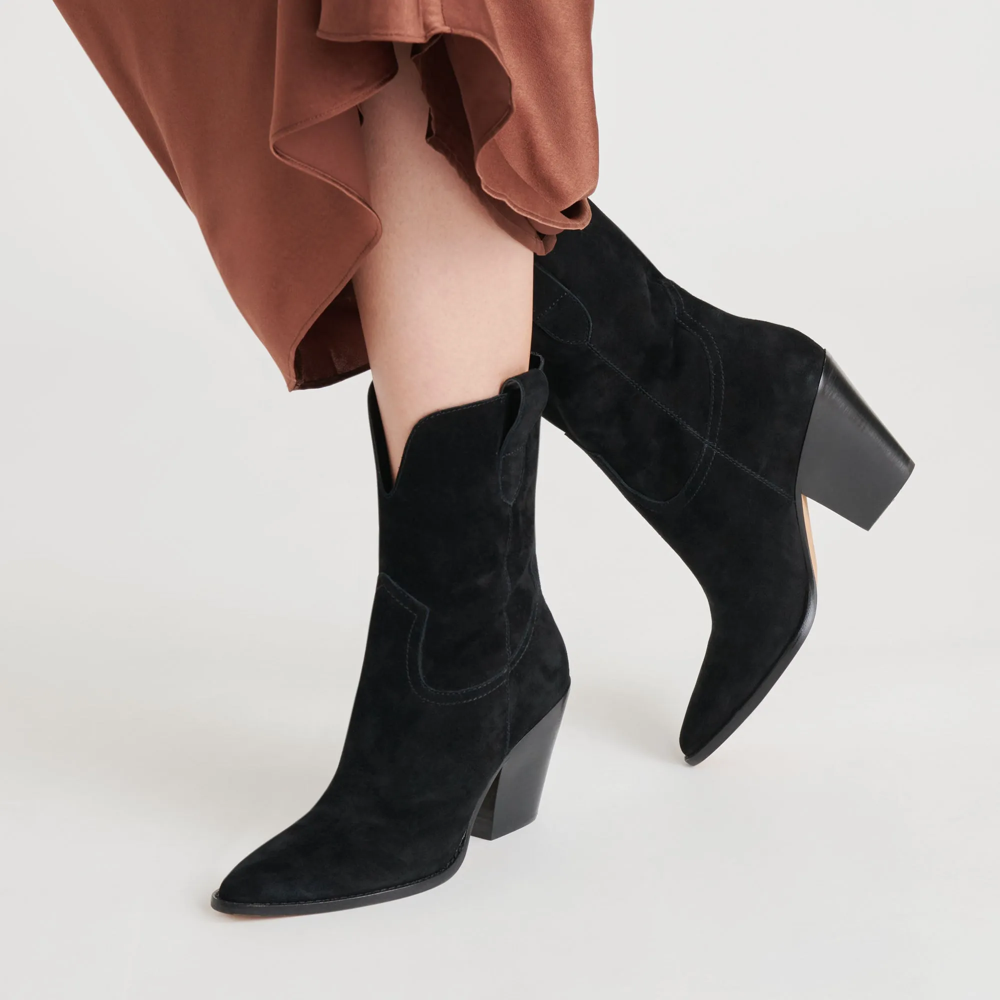 JESSEY BOOTS ONYX SUEDE Functional Design Protective Gear