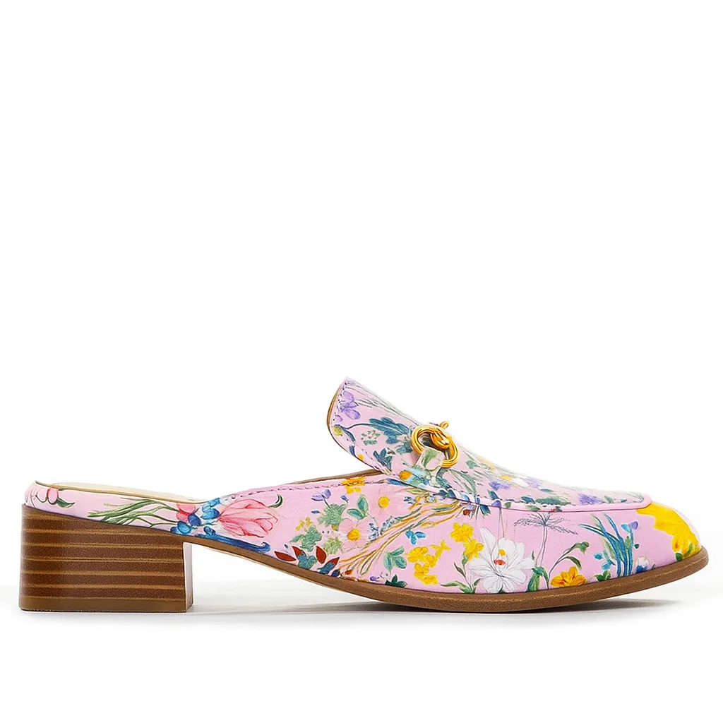 Relaxed Footwear LE SANSA DELL PINK FLORAL