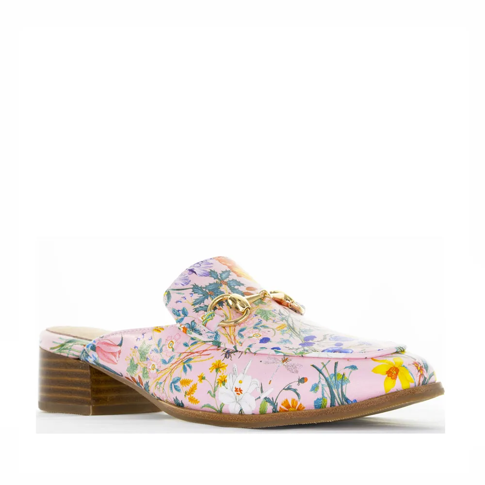 Instant Comfort Shoes Motion Friendly LE SANSA DELL PINK FLORAL