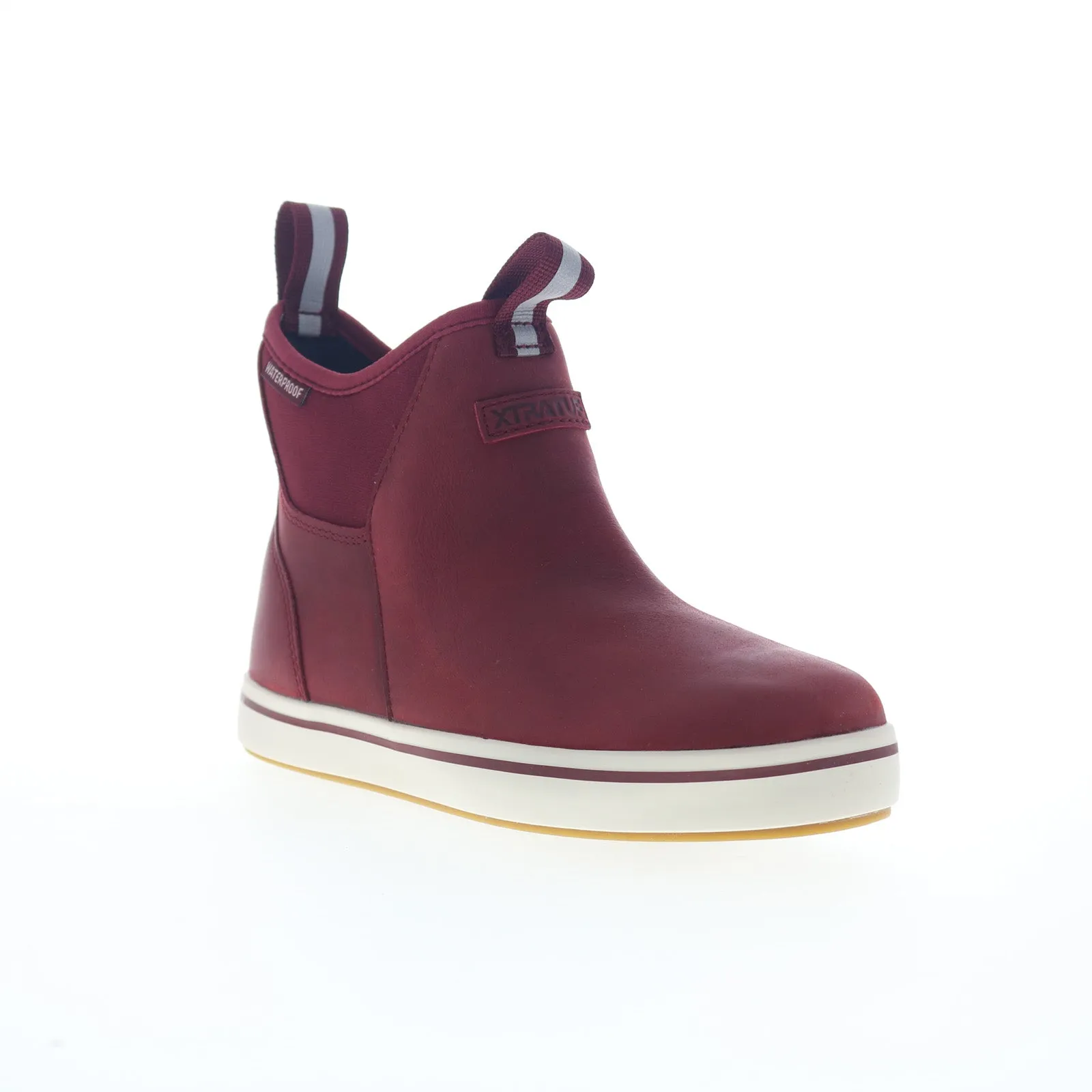 Hiking Style Xtratuf Leather Ankle Deck Waterproof 6" XWAL600 Womens Red Casual Dress Boots