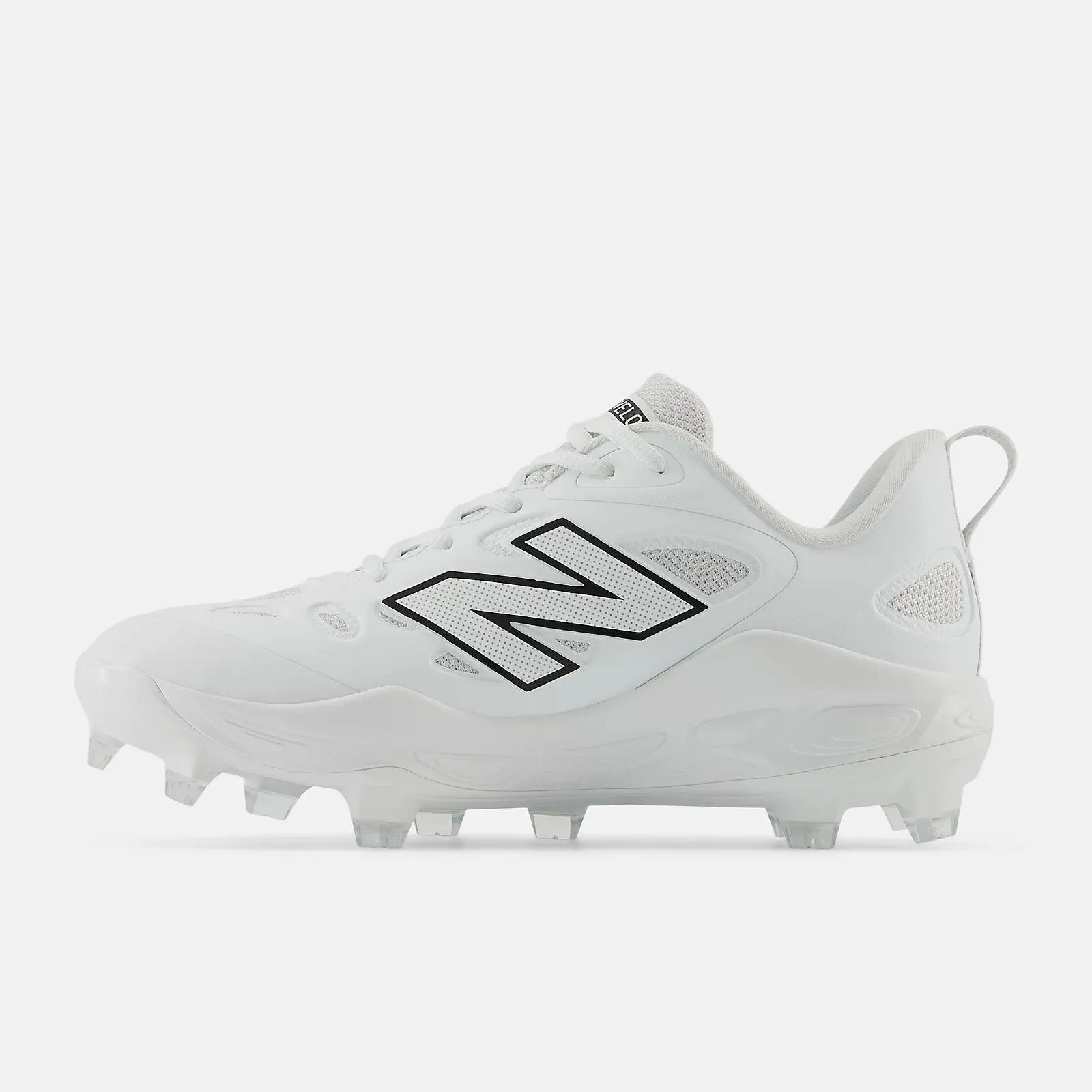 Active Comfort New Balance Women's Fresh Foam X Velo v4 Molded Softball Cleats - White SPVELOW4