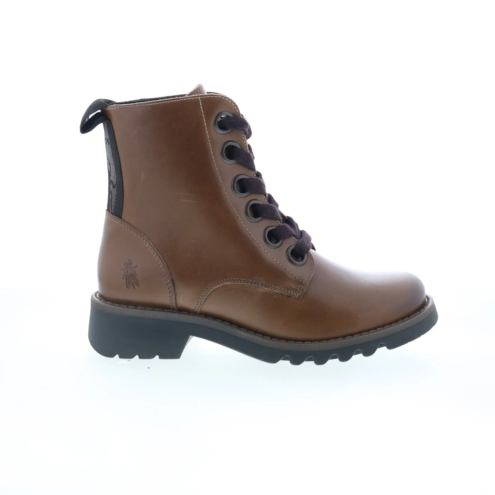 Fly London Ragi RAGI539FLY-016 Womens Brown Leather Casual Dress Boots Wind Barrier Smooth Form