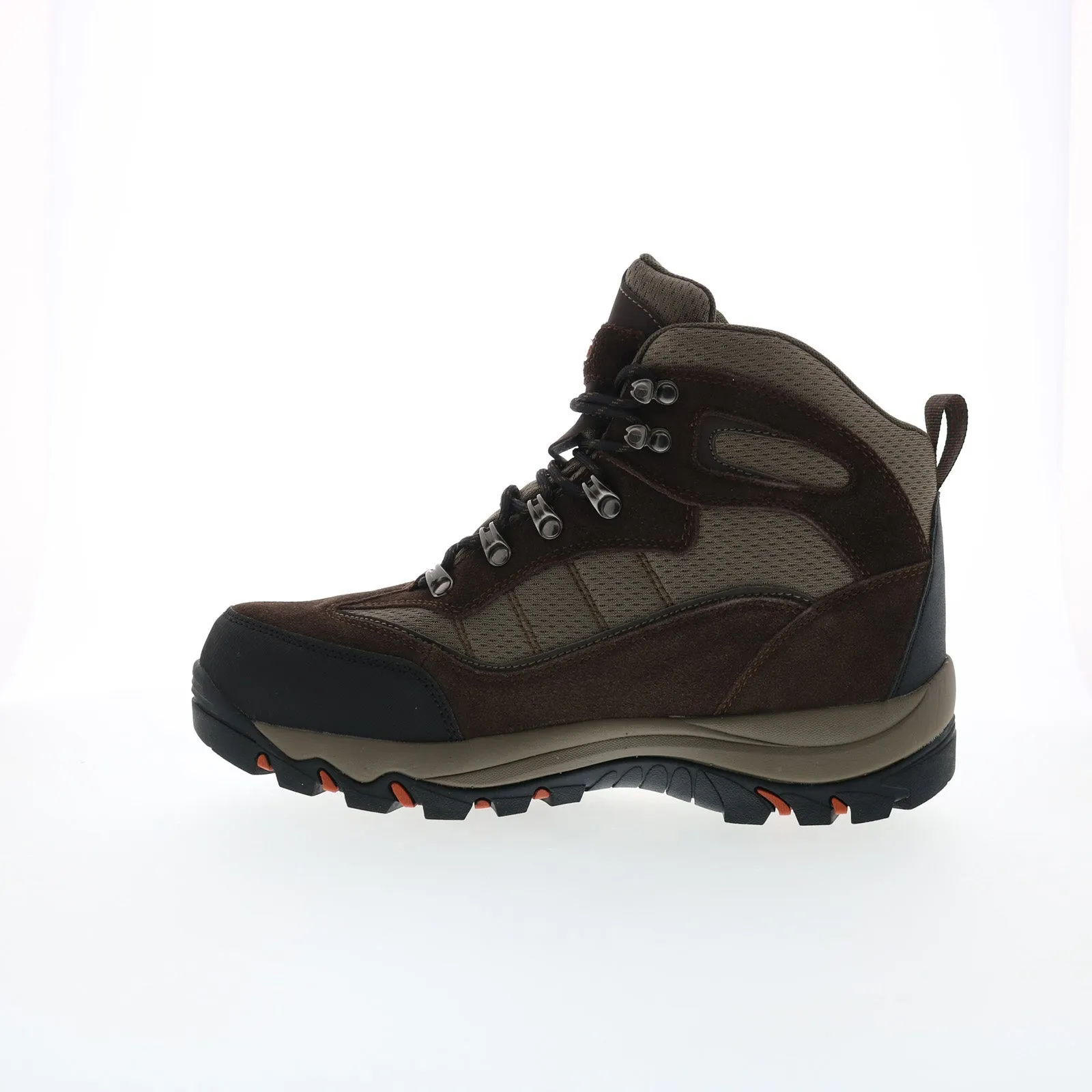 multi-use Graduation Ceremony Hi-Tec Skamania Mid Waterproof CH80049M Mens Brown Suede Hiking Boots