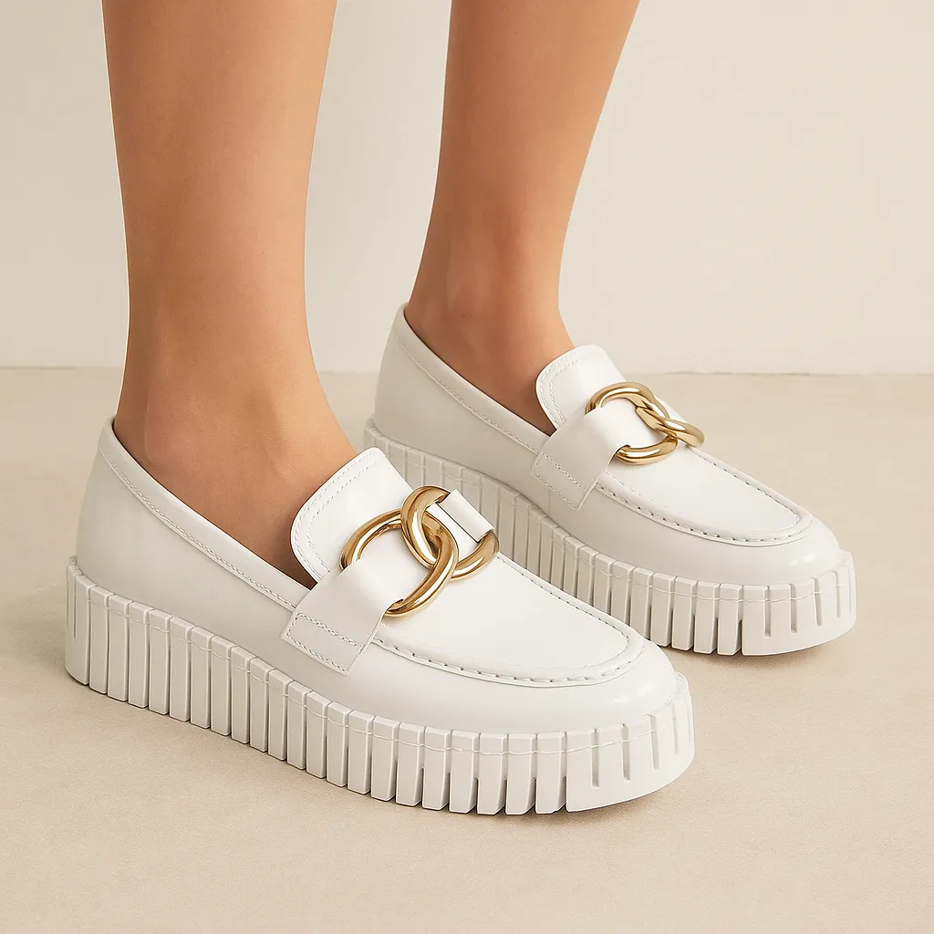 Power Path Garden Lane DJANGO & JULIETTE BRONTIS WHITE PATENT