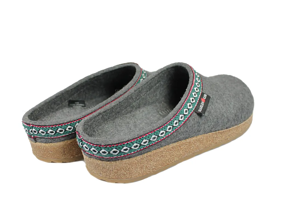 Sun Guard Haflinger Clogs Grizzly Franzl Anthracite