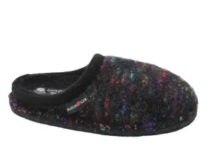 Quick Dash Haflinger Slippers Flair Enjoy Black