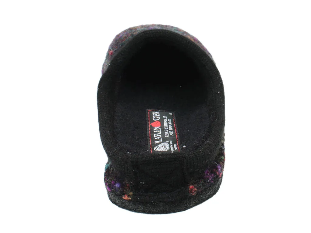 King Walk Haflinger Slippers Flair Enjoy Black