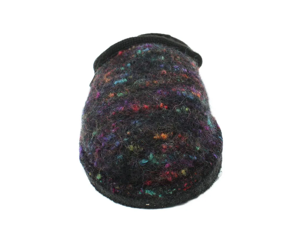 Haflinger Slippers Flair Enjoy Black Harbor Mood Ocean Edge