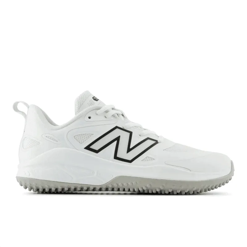 Built-in silhouette Durable arch New Balance Women's Fresh Foam x Velo v4 Turf-Trainer Softball Shoes - White STVELOW4