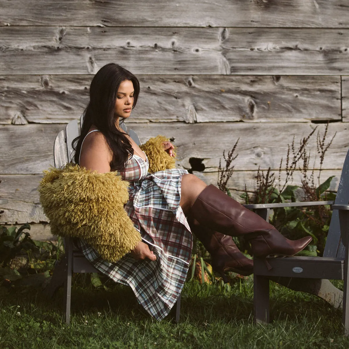 GYRA WIDE CALF BOOTS CHOCOLATE LEATHER Modern Appeal Daily Wear