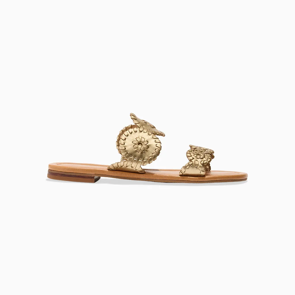 Swim Edge Lauren II Leather Slide Sandal