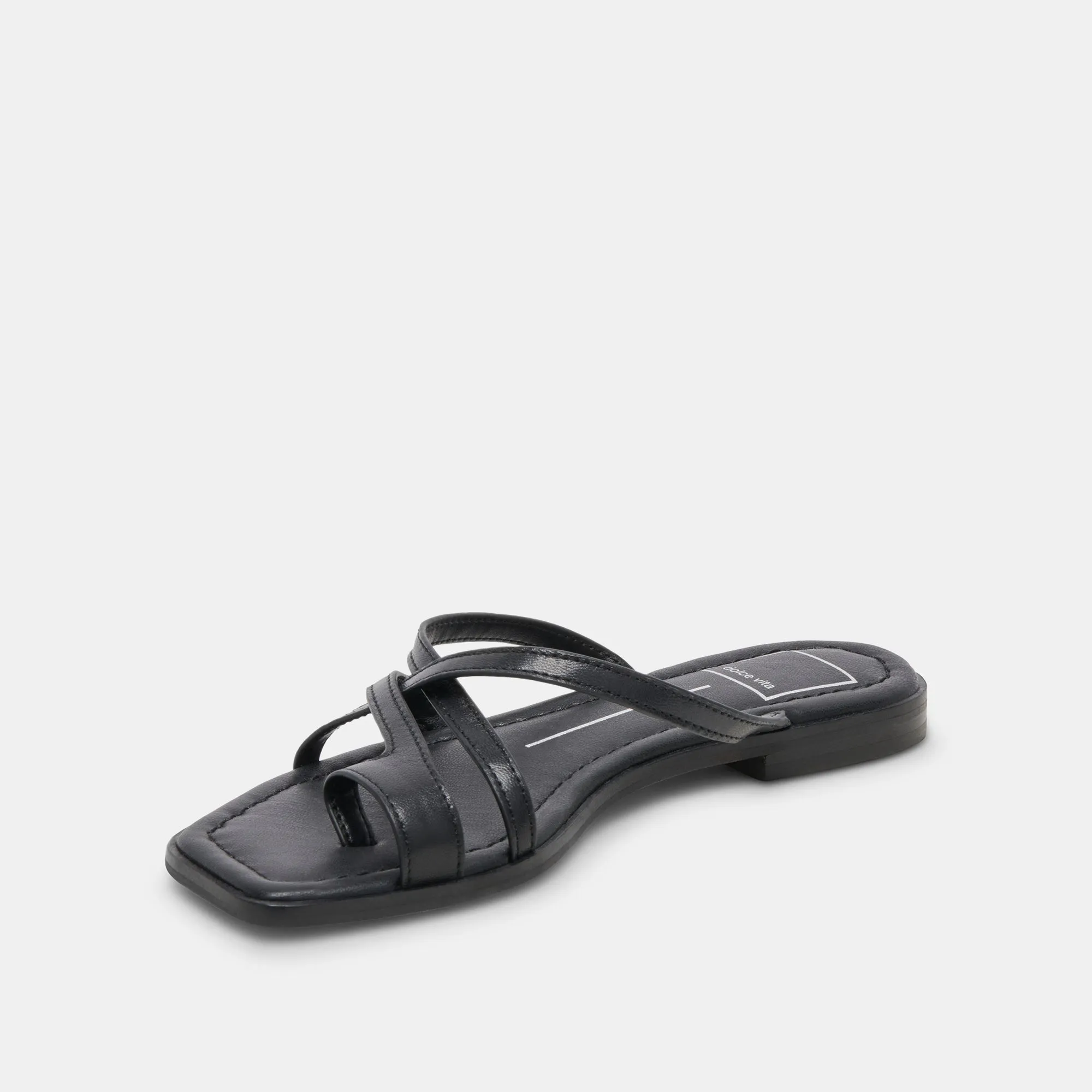 Lightweight Walking Shoes INDIGO SANDALS BLACK LEATHER