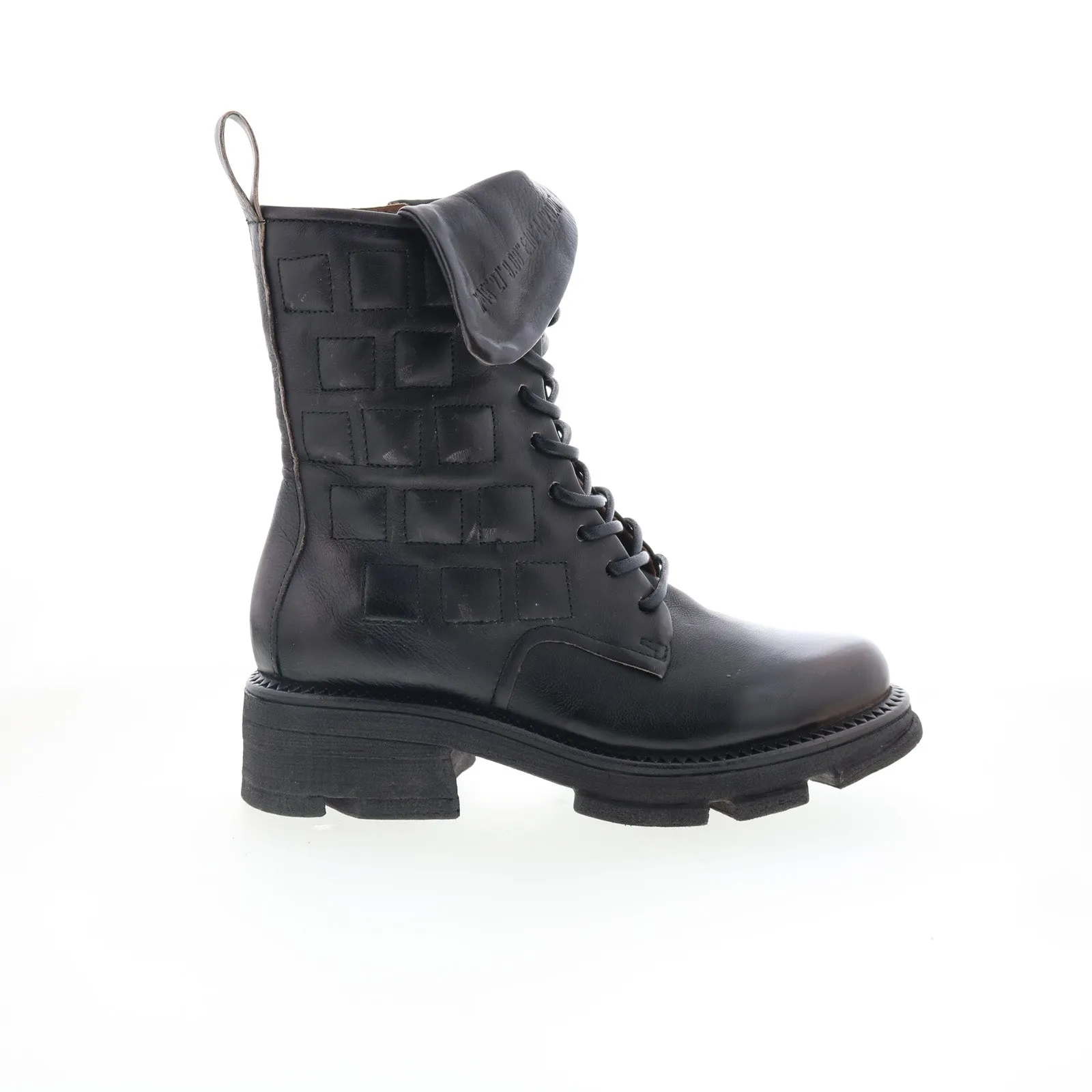 A.S. 98 Lockwood A94208-201-6223 Womens Black Leather Casual Dress Boots Comfortable Posture Urban Style