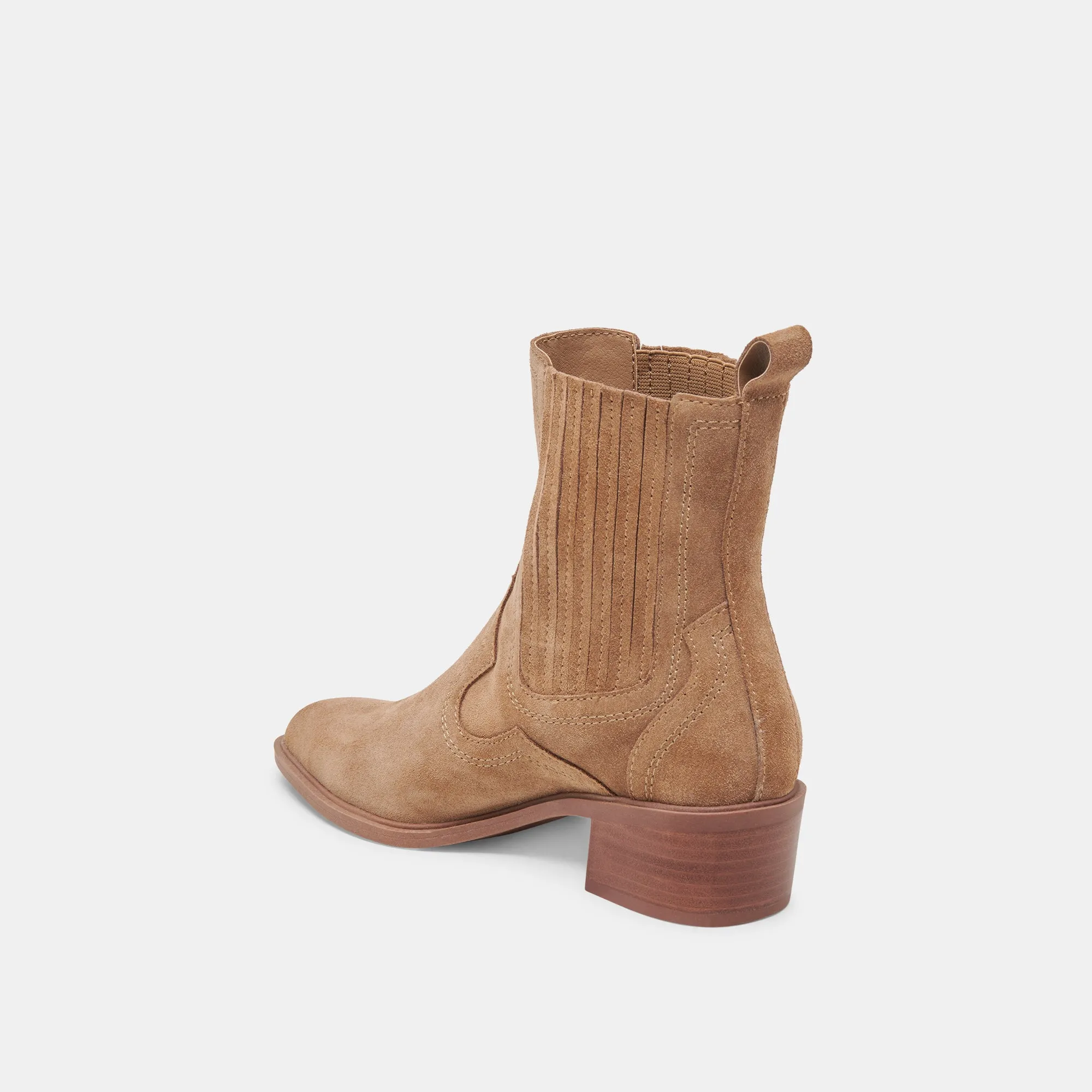 TPU Outsole BRYLEE H2O WIDE BOOTIES MUSHROOM SUEDE
