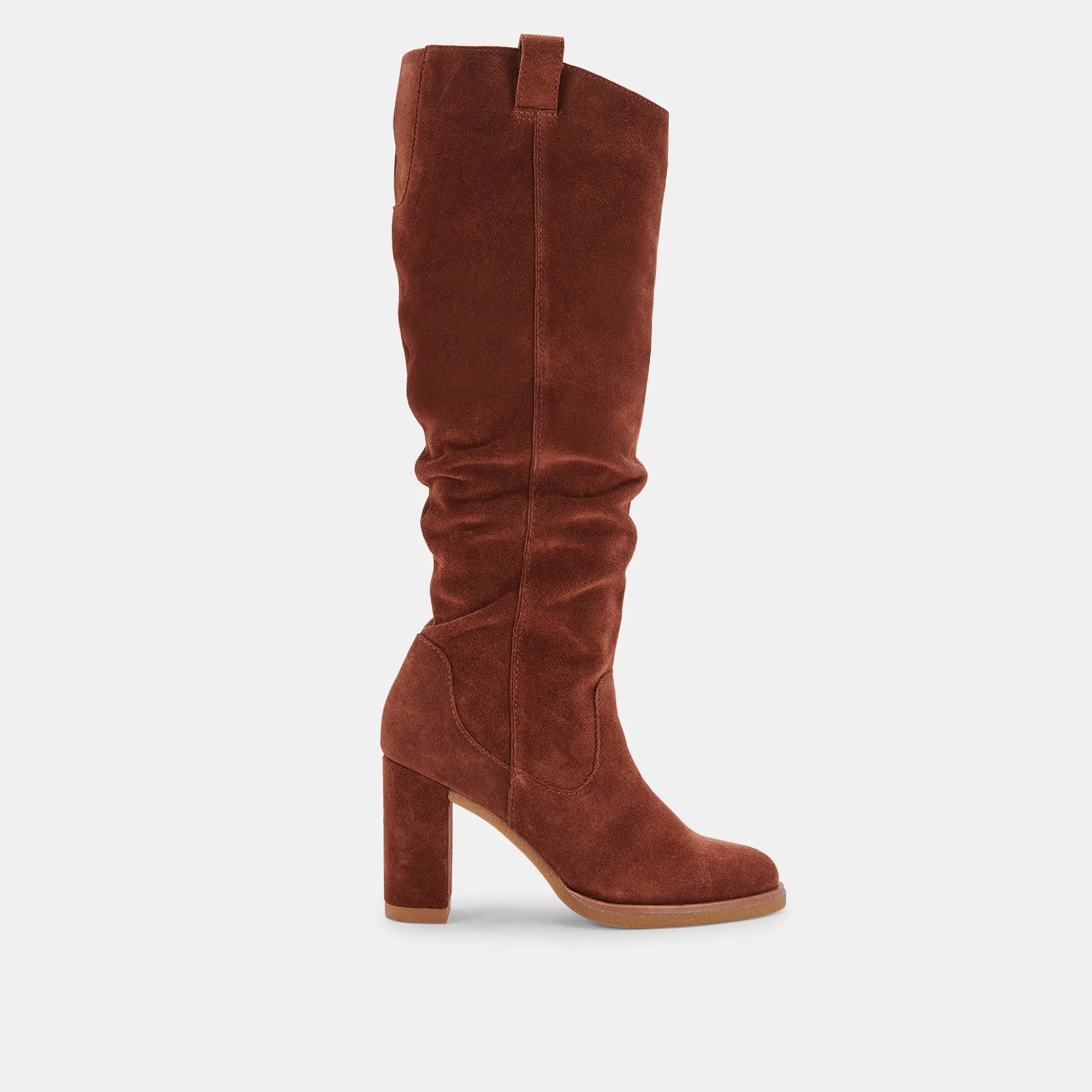 SARIE BOOTS BRANDY SUEDE Eva Midsole Thick Lining