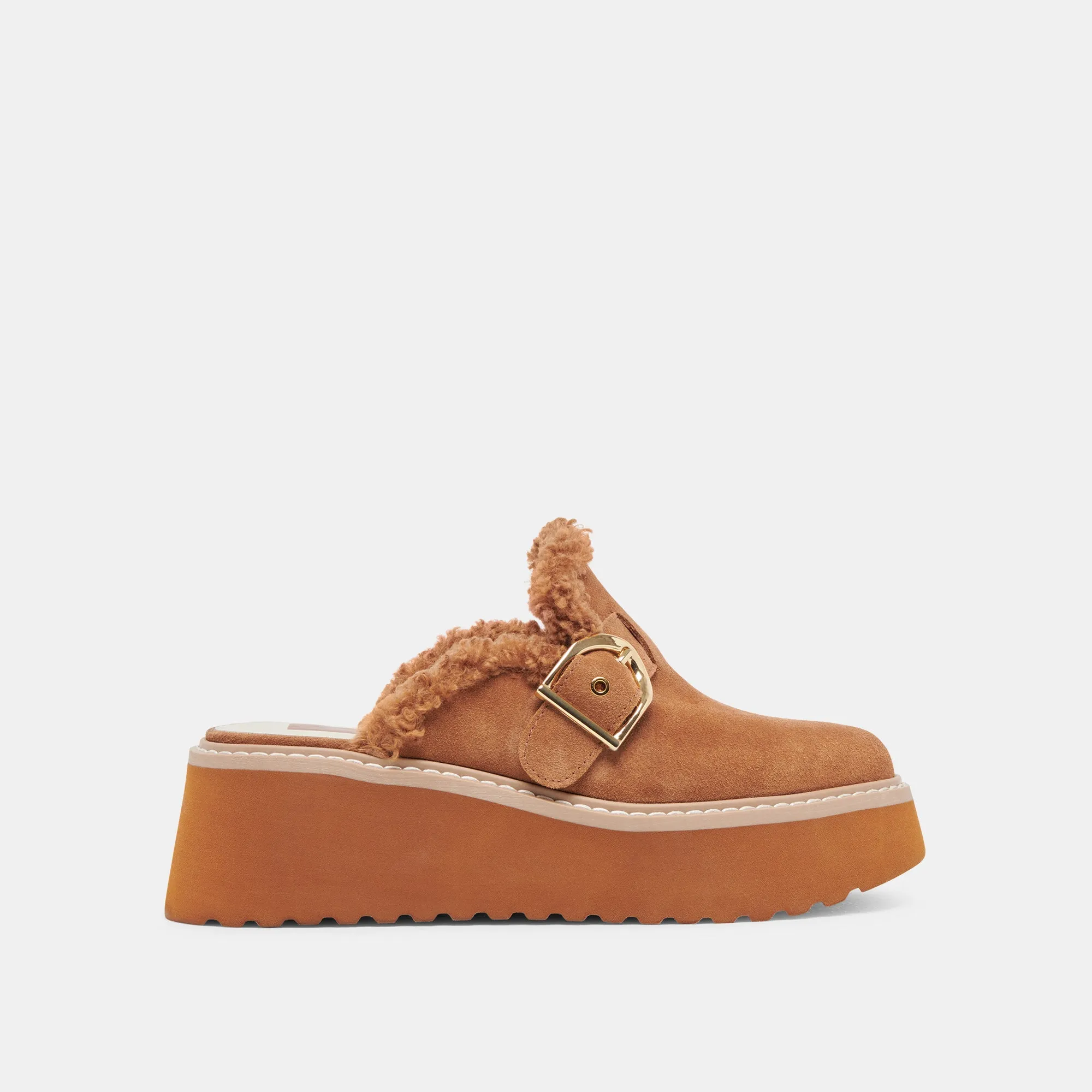 World Walk LELANI PLUSH FLATS PECAN SUEDE
