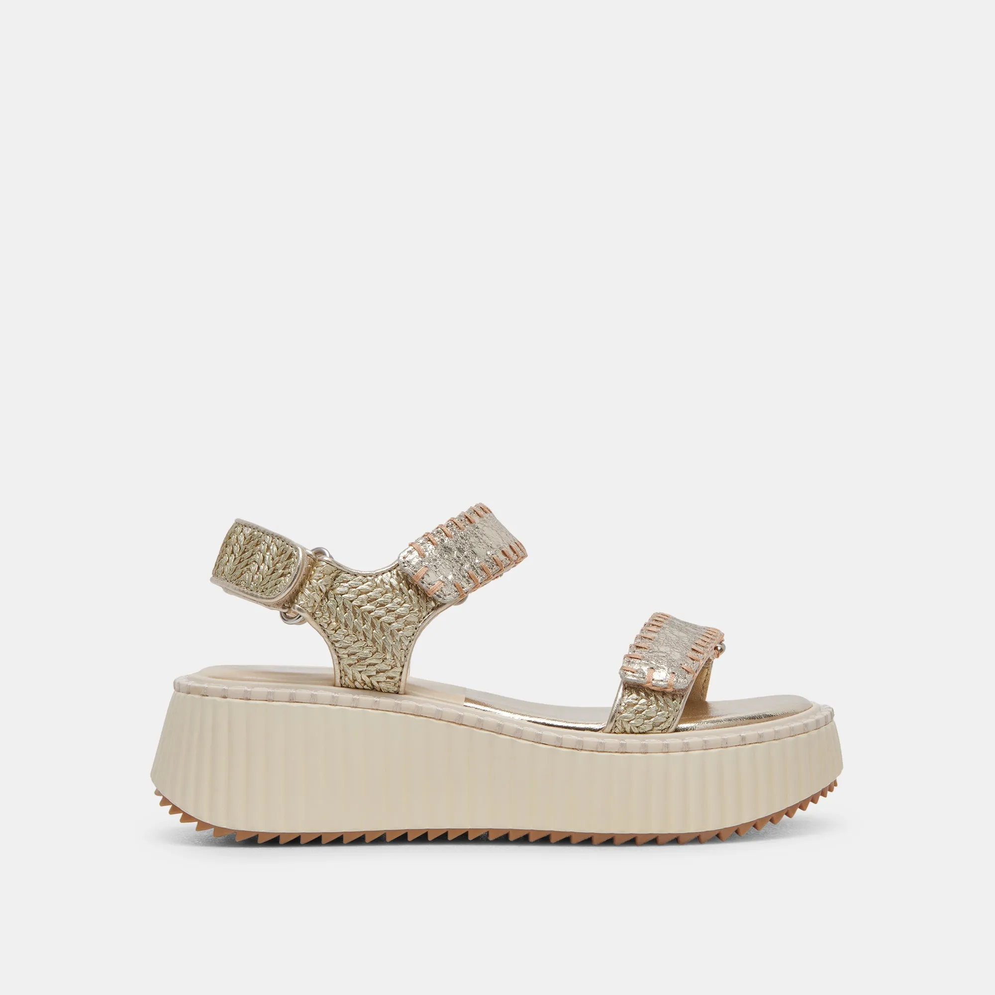 DEBRA SANDALS PLATINUM DISTRESSED LEATHER Comfortable Footwear