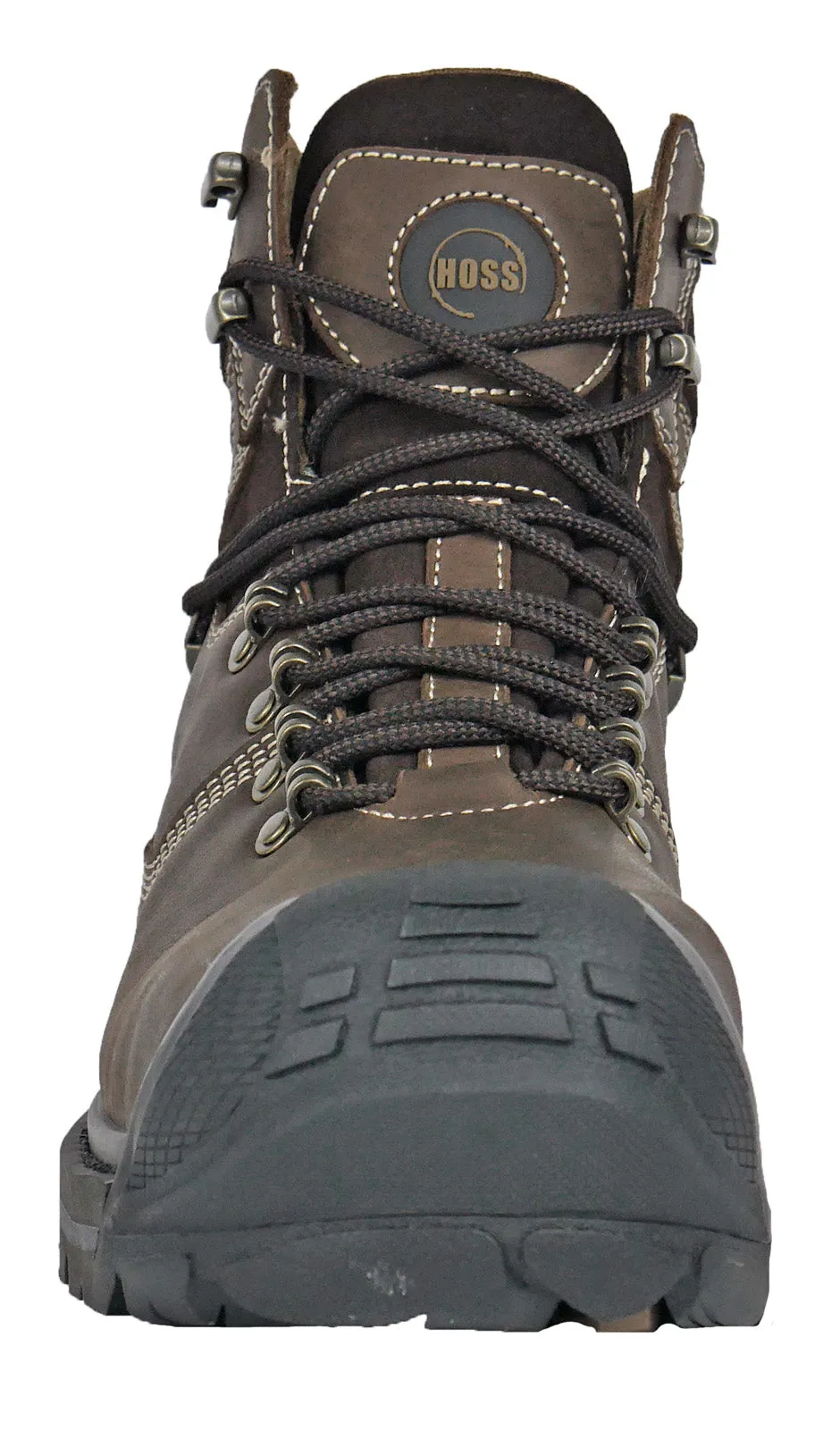 City Street Hoss Hog Composite Toe Waterproof 60690 Mens Brown Extra Wide Work Boots