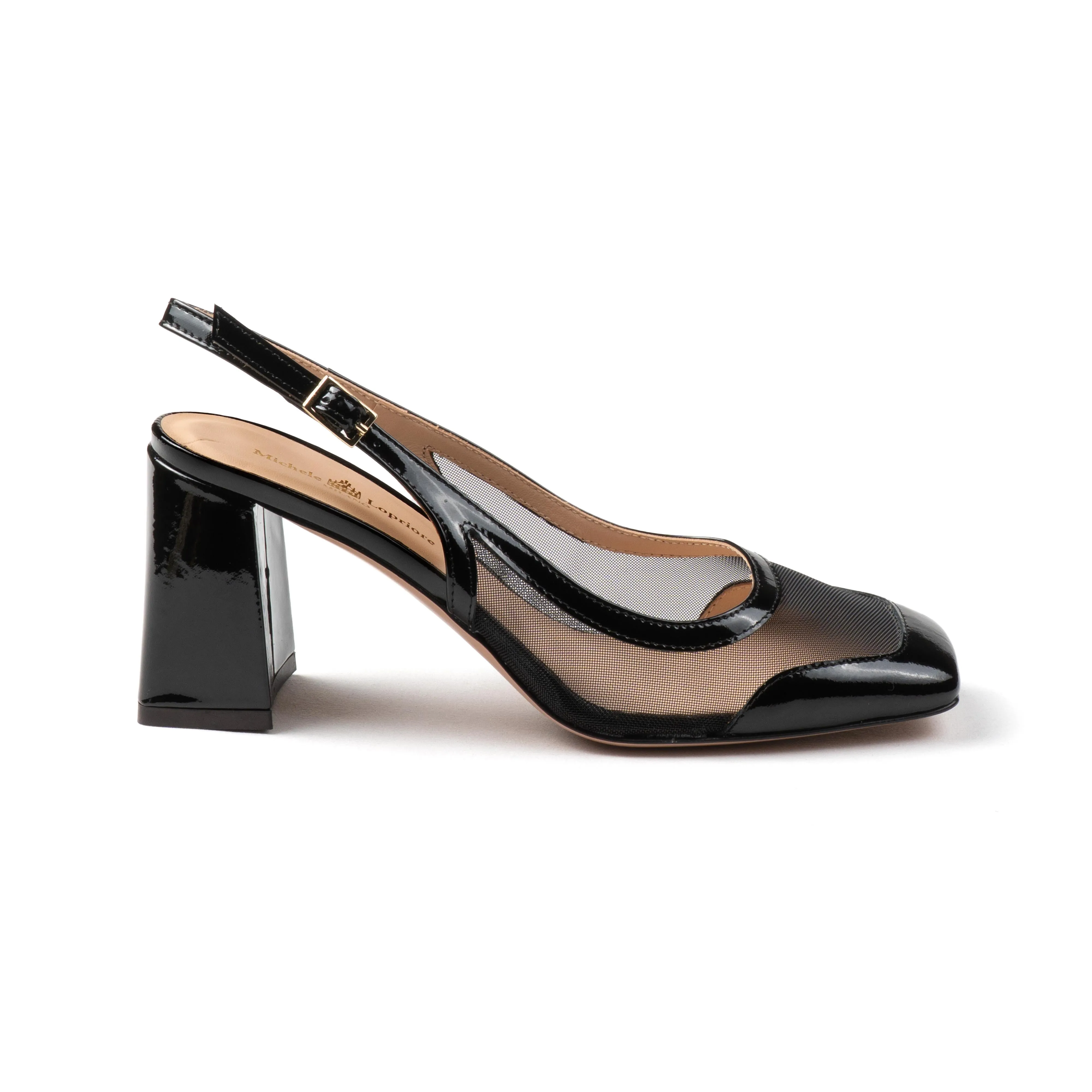 Shock absorption SYLVIE RETE SLING BACK