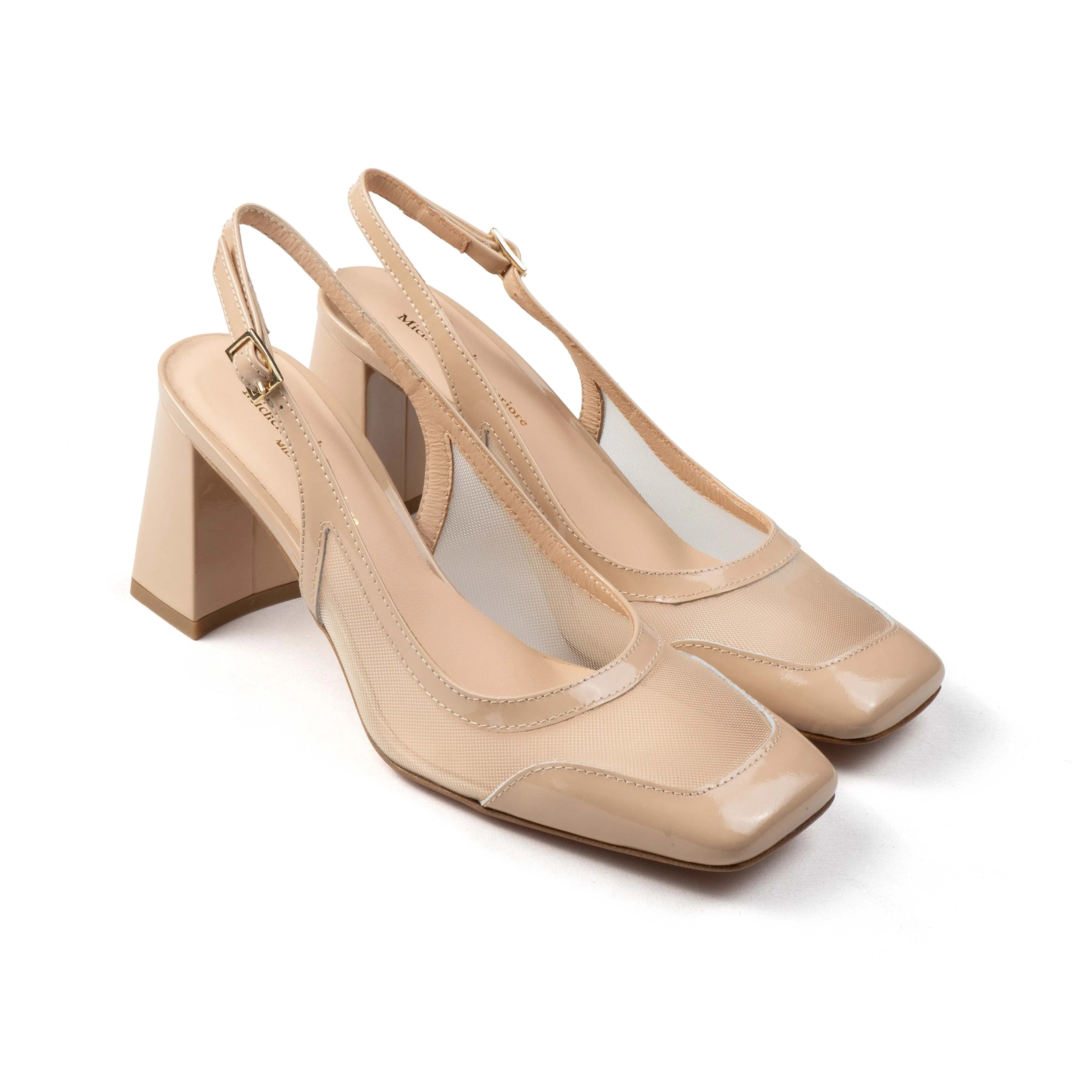 SYLVIE RETE SLING BACK Responsive Gum outsole