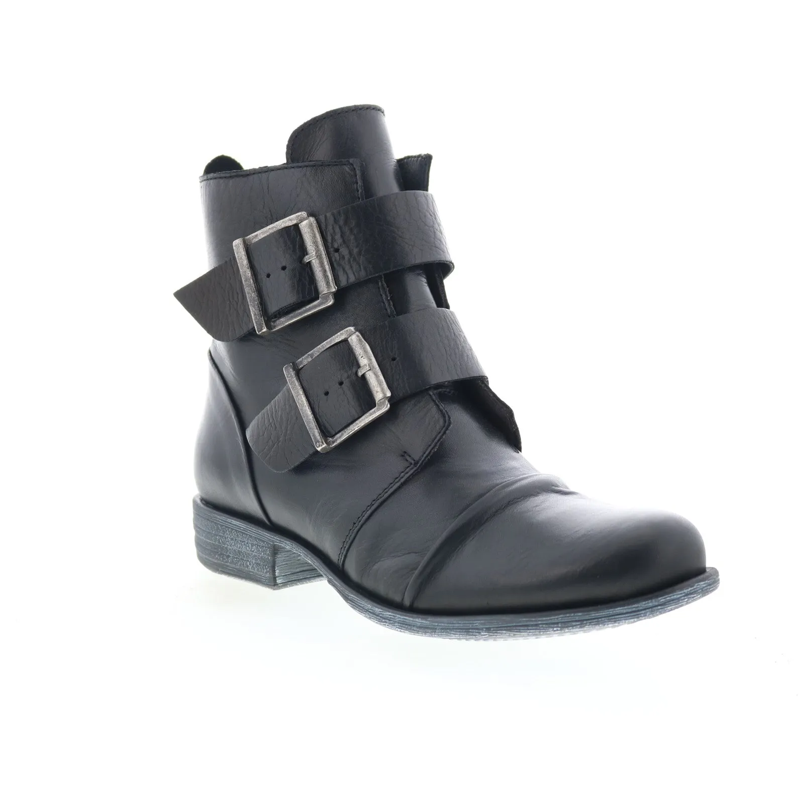 Hard Ground Multi-Purpose Miz Mooz Limelight Womens Black Leather Zipper Casual Dress Boots