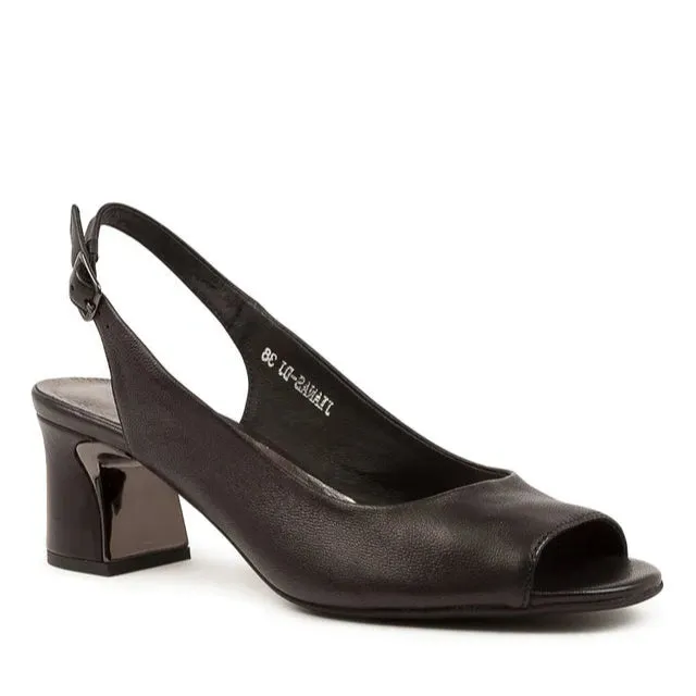 Eva Midsole Tuxedo Heels DJANGO & JULIETTE JIANAS BLACK