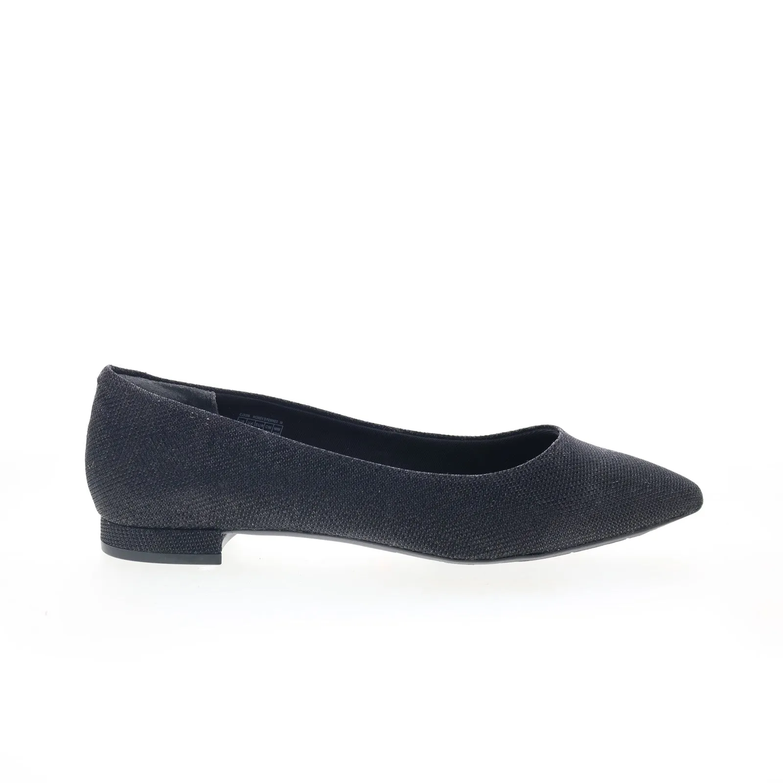 Rockport Adelyn Ballet CIJ3306 Womens Black Mesh Pumps Heels Shoes Modern Design Evening Heels for Bridesmaids