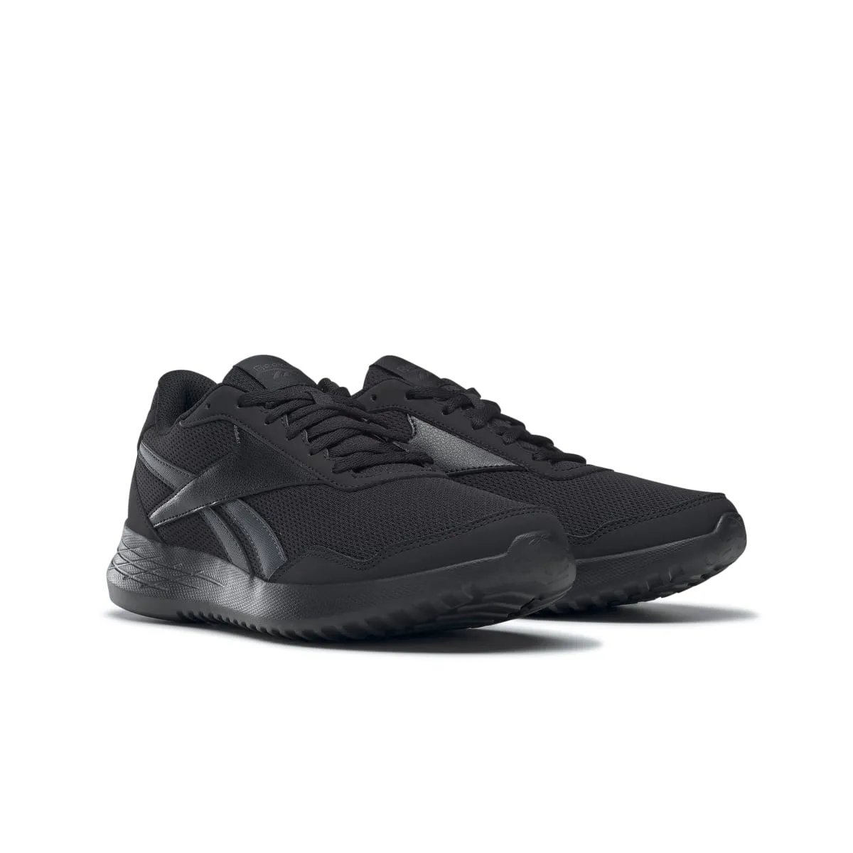 cushioned midsole running shoes sprint runner shoes REEBOK GW7188 ENERGEN LITE WMN'S (Medium) Black/Black/Grey Mesh Running Shoes