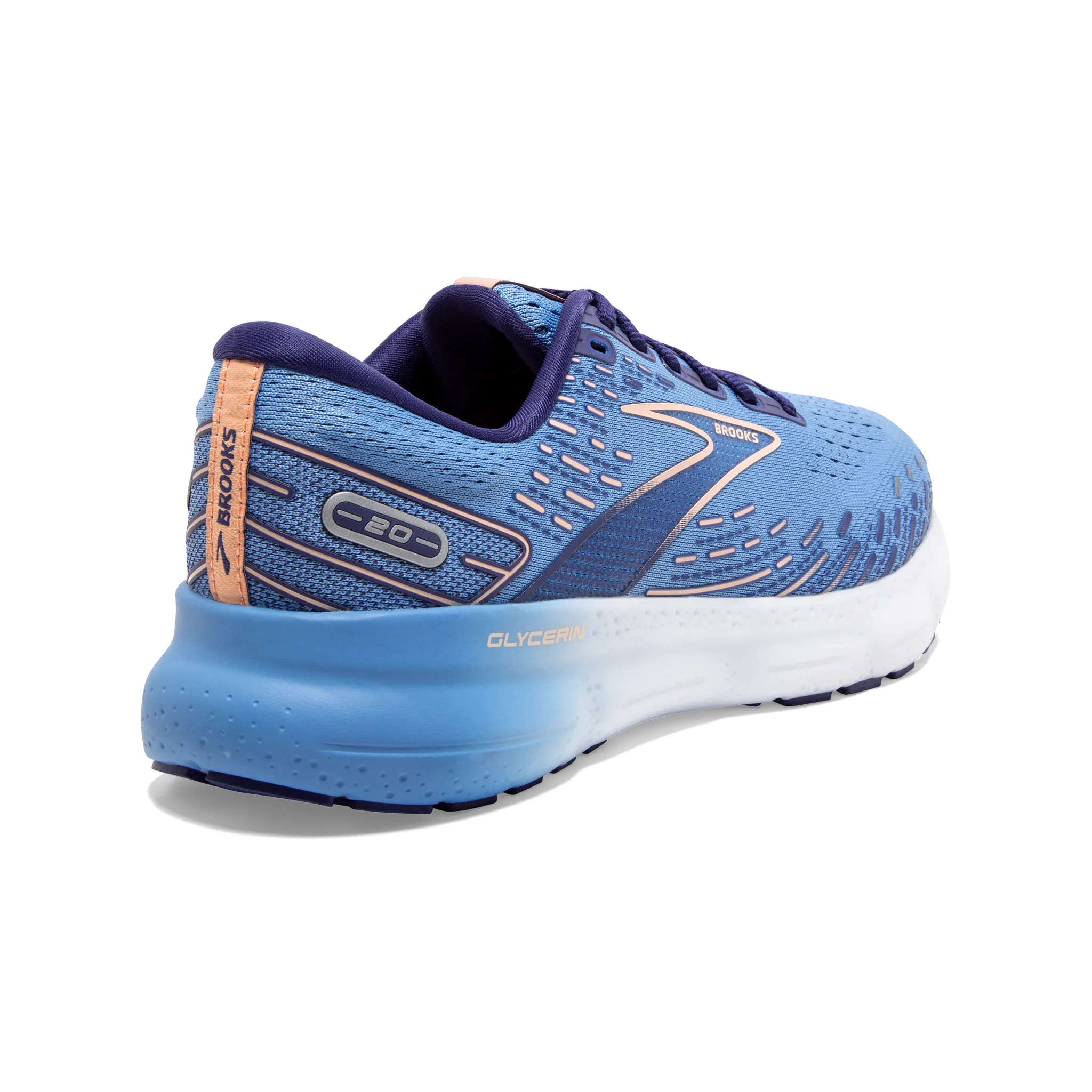 square - design shoes durable running shoes Women's Glycerin 20