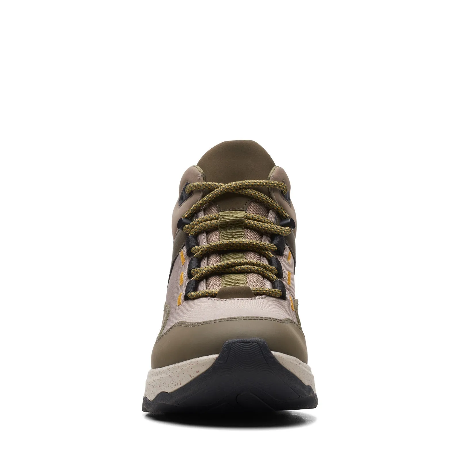 Light support Outdoor Look Clarks Jaunt LO 26168982 Womens Green Leather Lace Up Casual Dress Boots