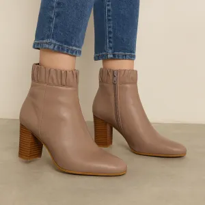 DJANGO & JULIETTE LENAY SMOKE LEATHER Flexible Outsole