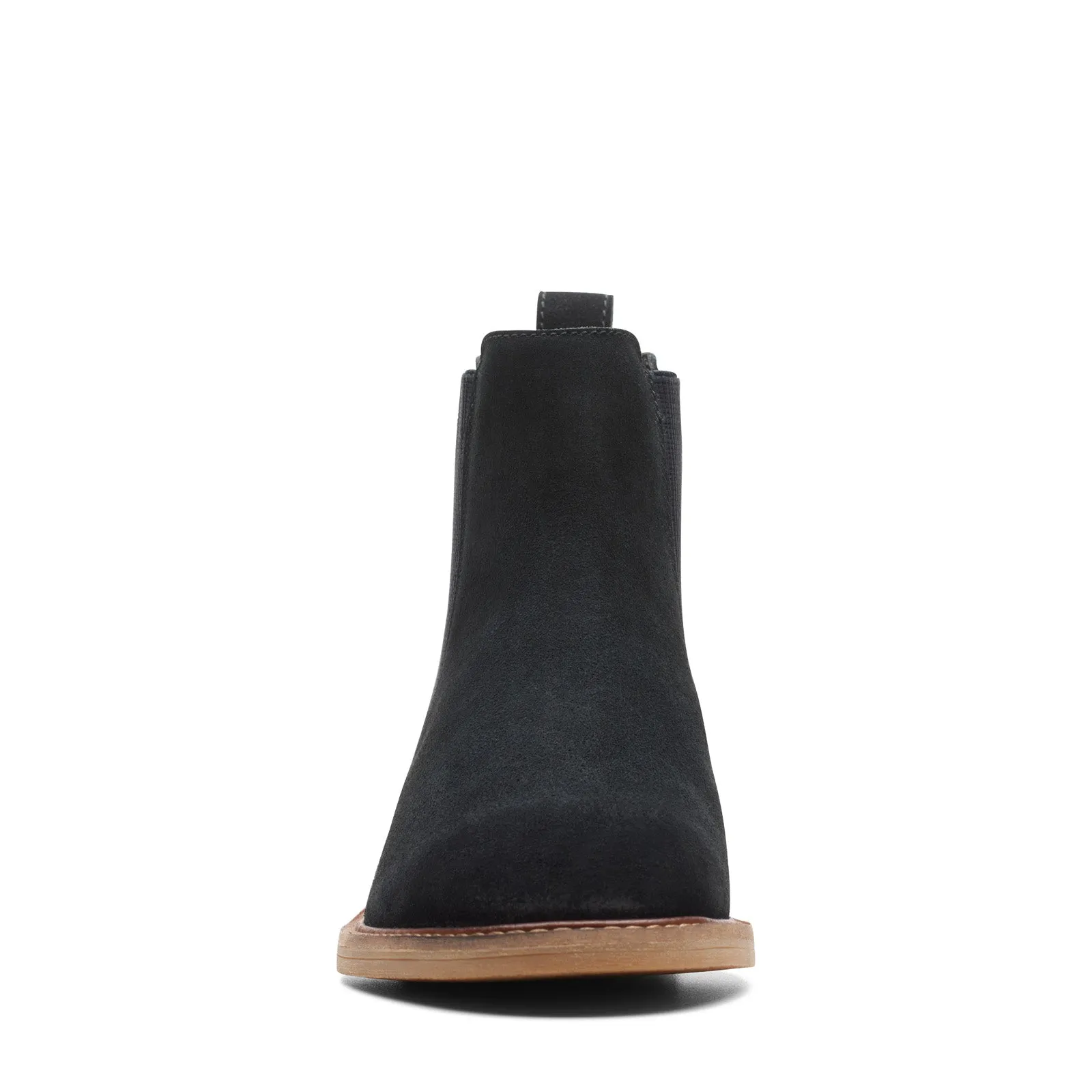 Daily Movement Robust Build Clarks Cologne Arlo 2 26174768 Womens Black Suede Slip On Chelsea Boots