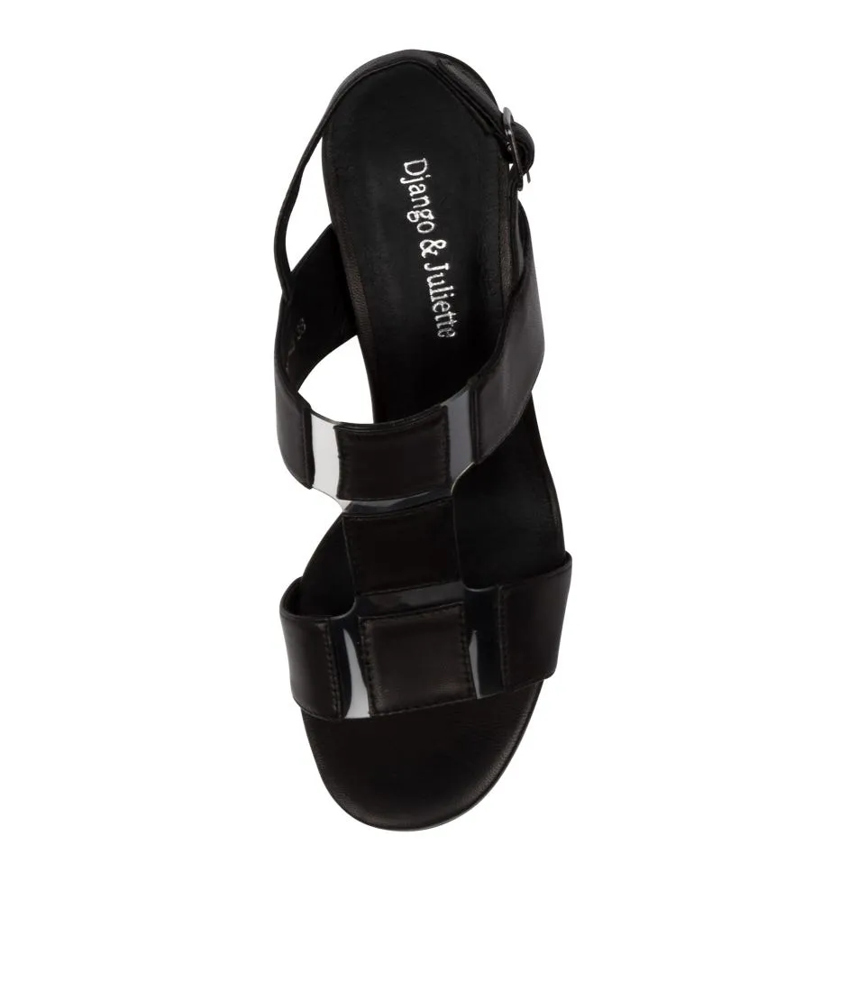 DJANGO & JULIETTE SEYMOUR BLACK Cool Surface Supportive Fit