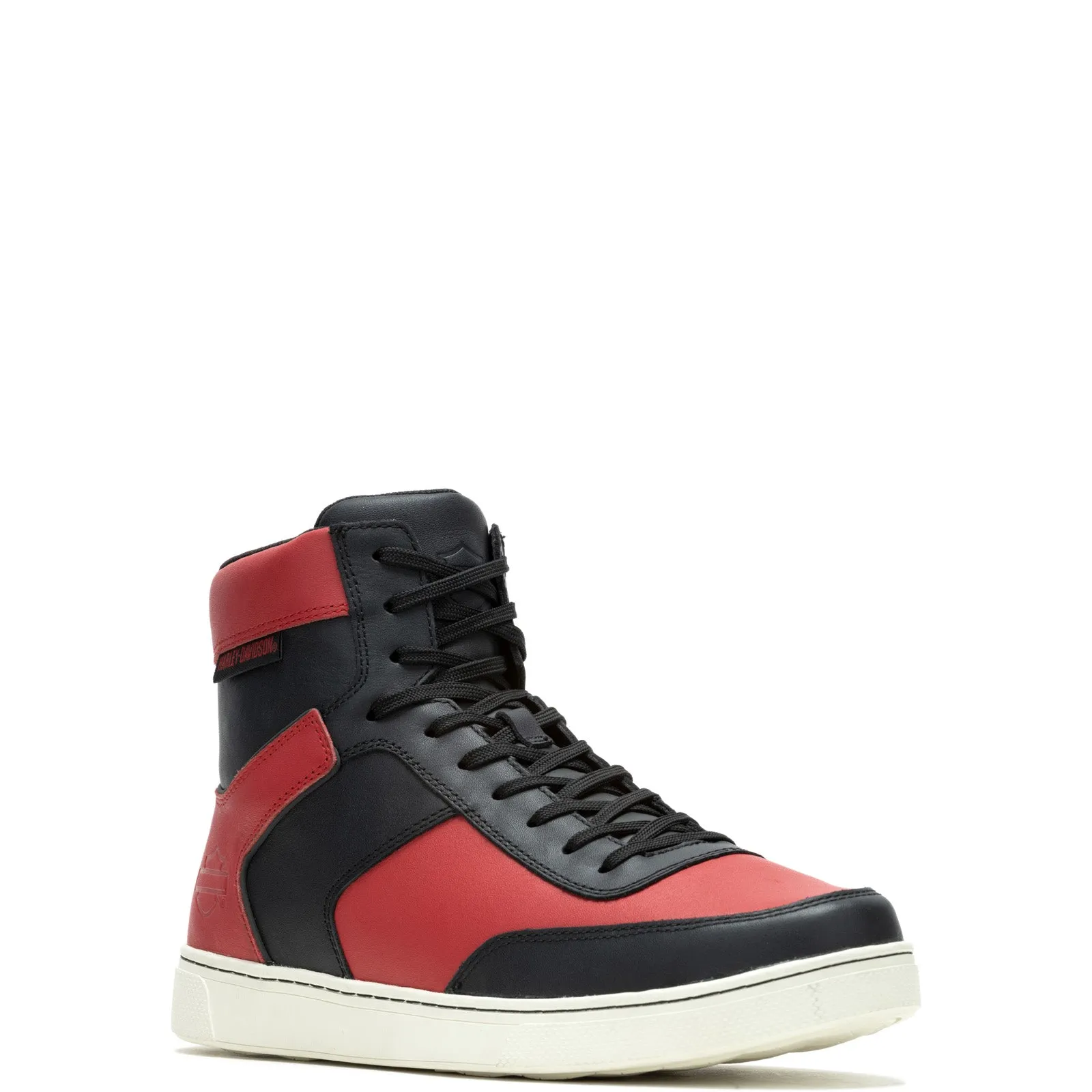 Moisture wicking Harley-Davidson Grady Ride D96305 Mens Red Leather Lace Up Motorcycle Boots