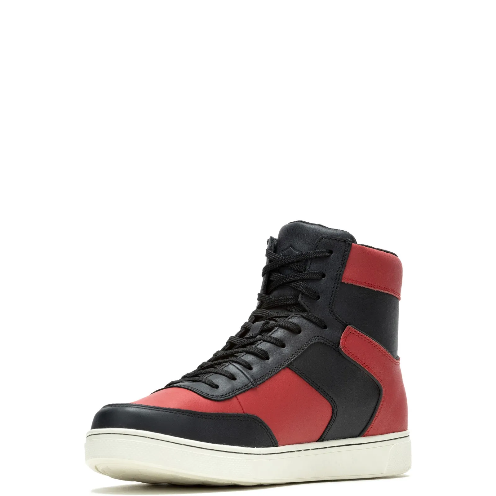 Minimal Look Harley-Davidson Grady Ride D96305 Mens Red Leather Lace Up Motorcycle Boots