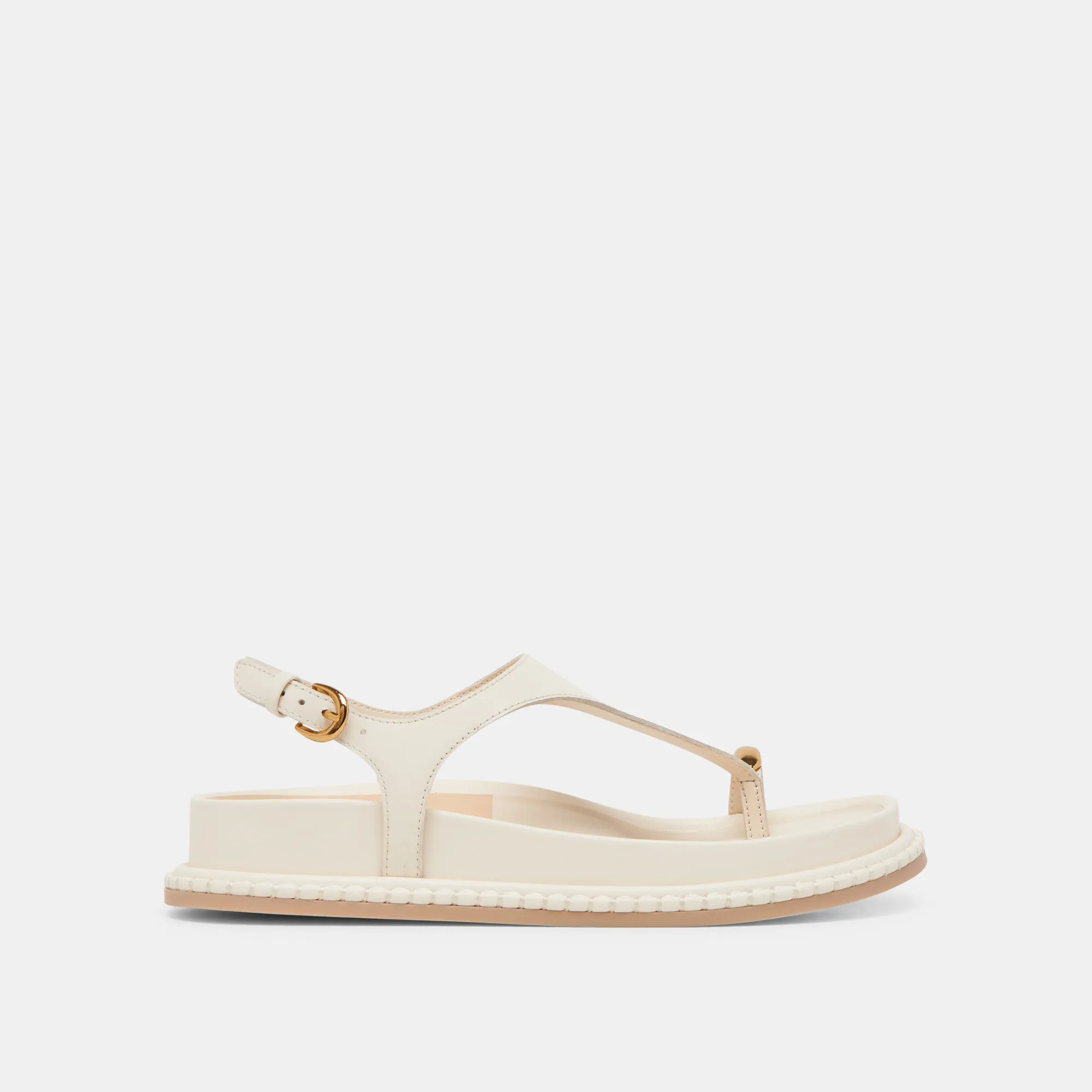 STEFAN SANDALS OFF WHITE LEATHER Retro Vibe Urban Escape