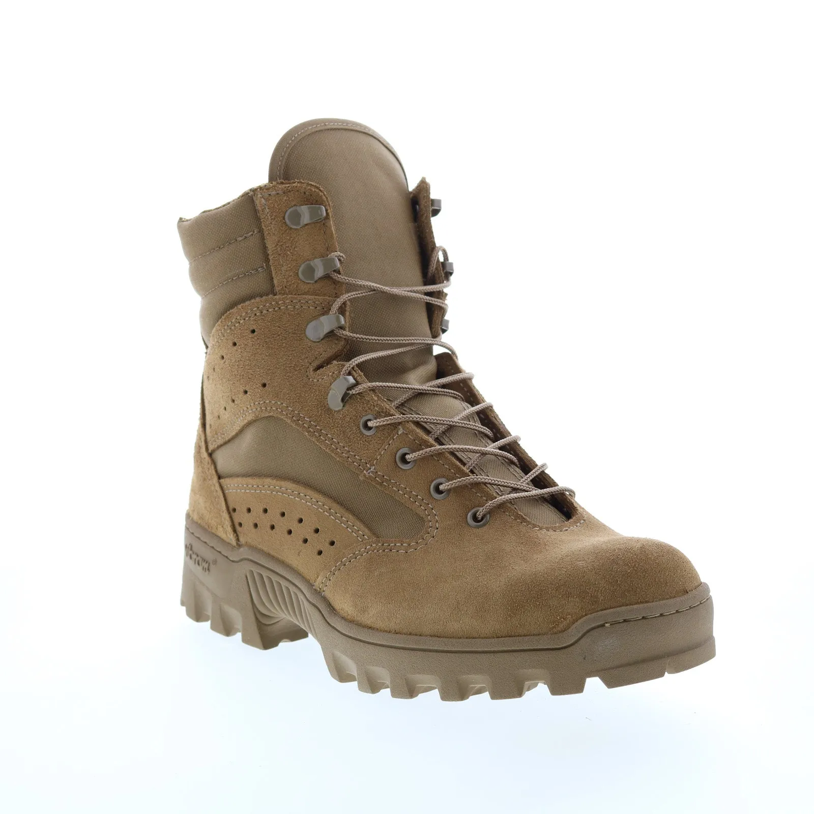 Altama Heat Hot Weather Soft Toe 602703 Mens Brown Suede Tactical Boots Practical Use