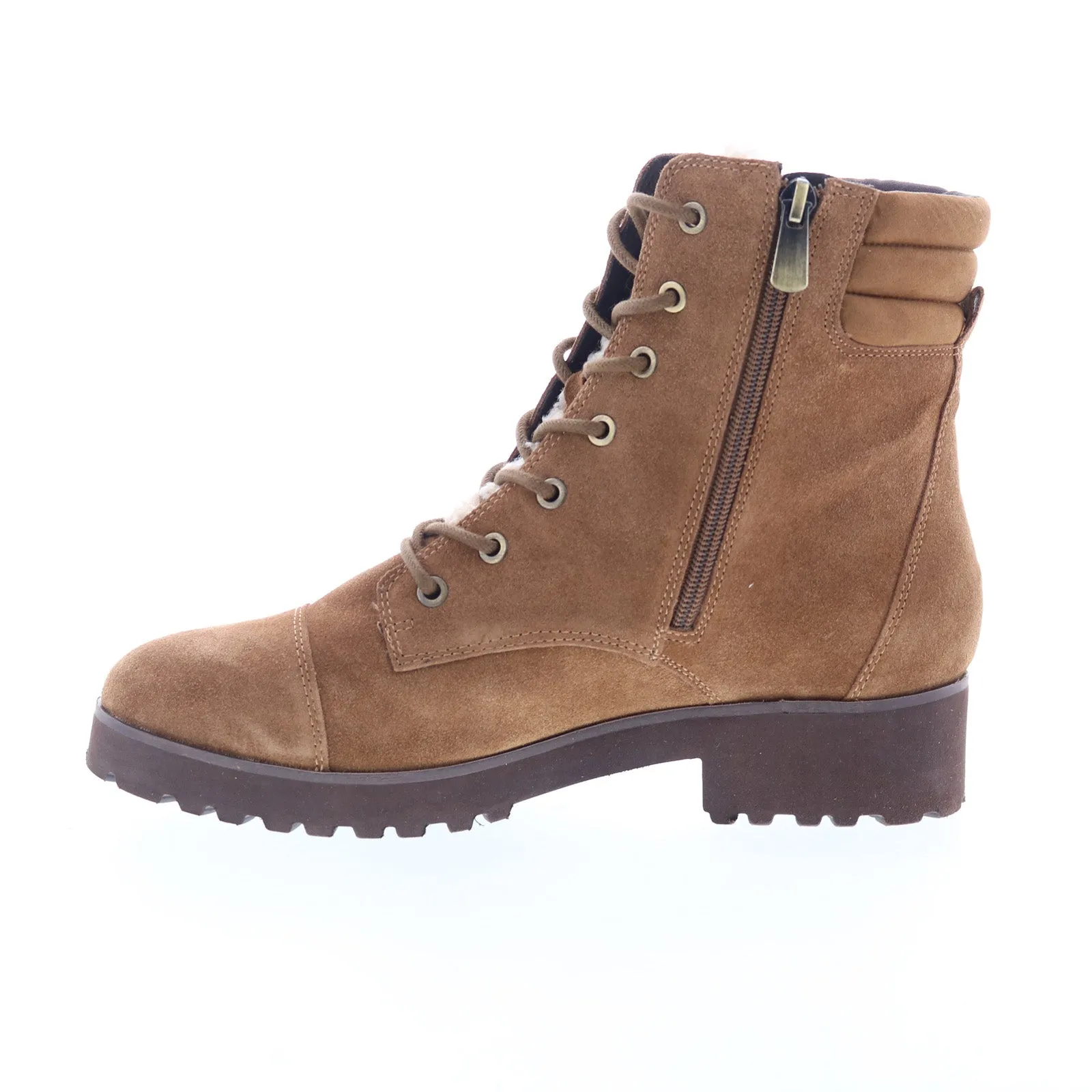 Fashion Choice Easy Spirit Whay SEWHAY Womens Brown Wide Suede Casual Dress Boots