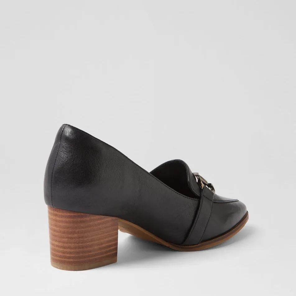 Crystal Heels Bejeweled Heels ZIERA VOLTA BLACK NATURAL