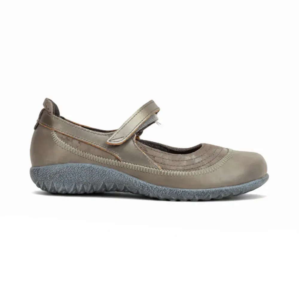 Cold Tone Stride Bold Kirei  (11042) - Grey Marble Suede