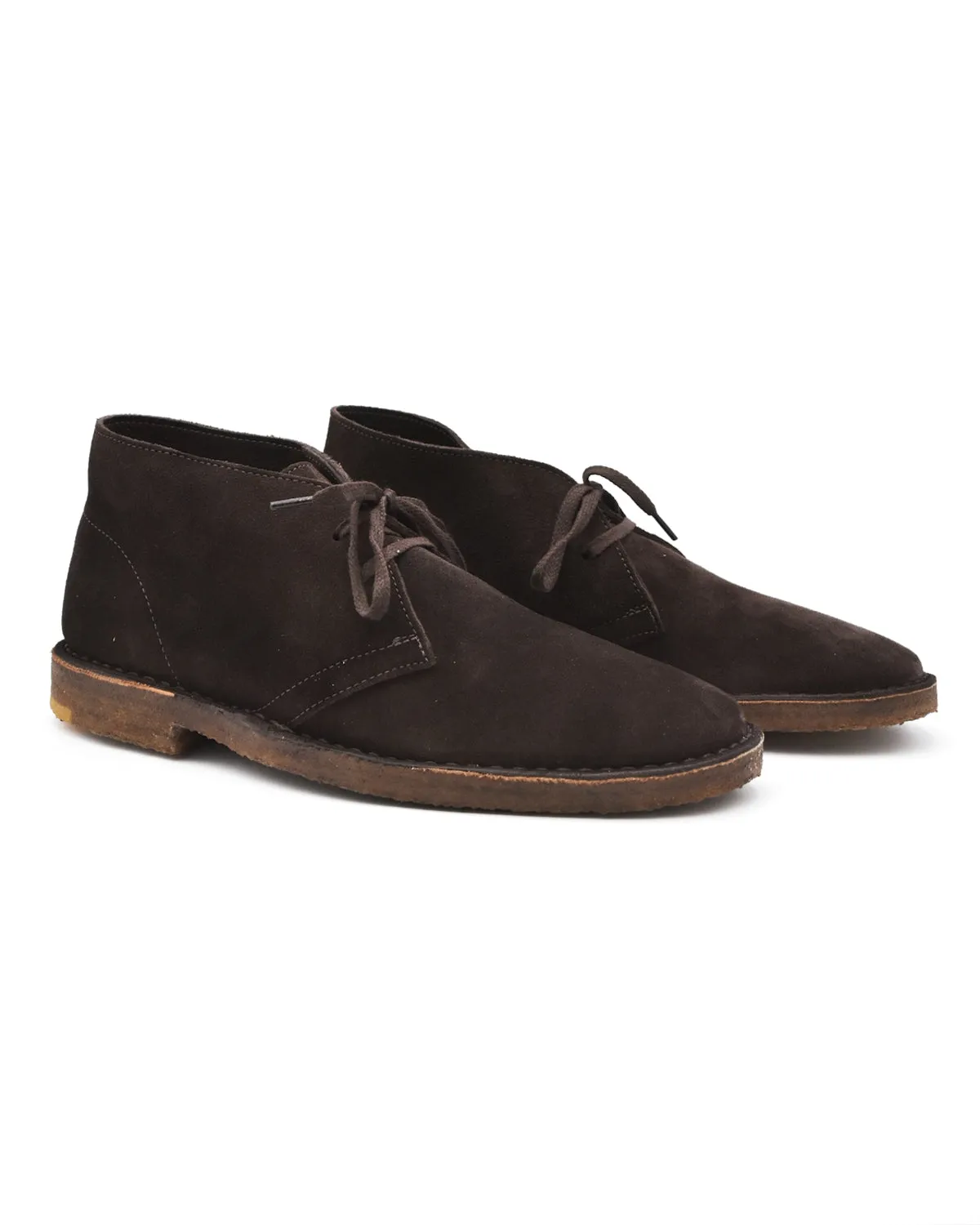 Move Light Teen Fun Astorflex Montflex Unlined Desert Boot in Dark Mocha Suede