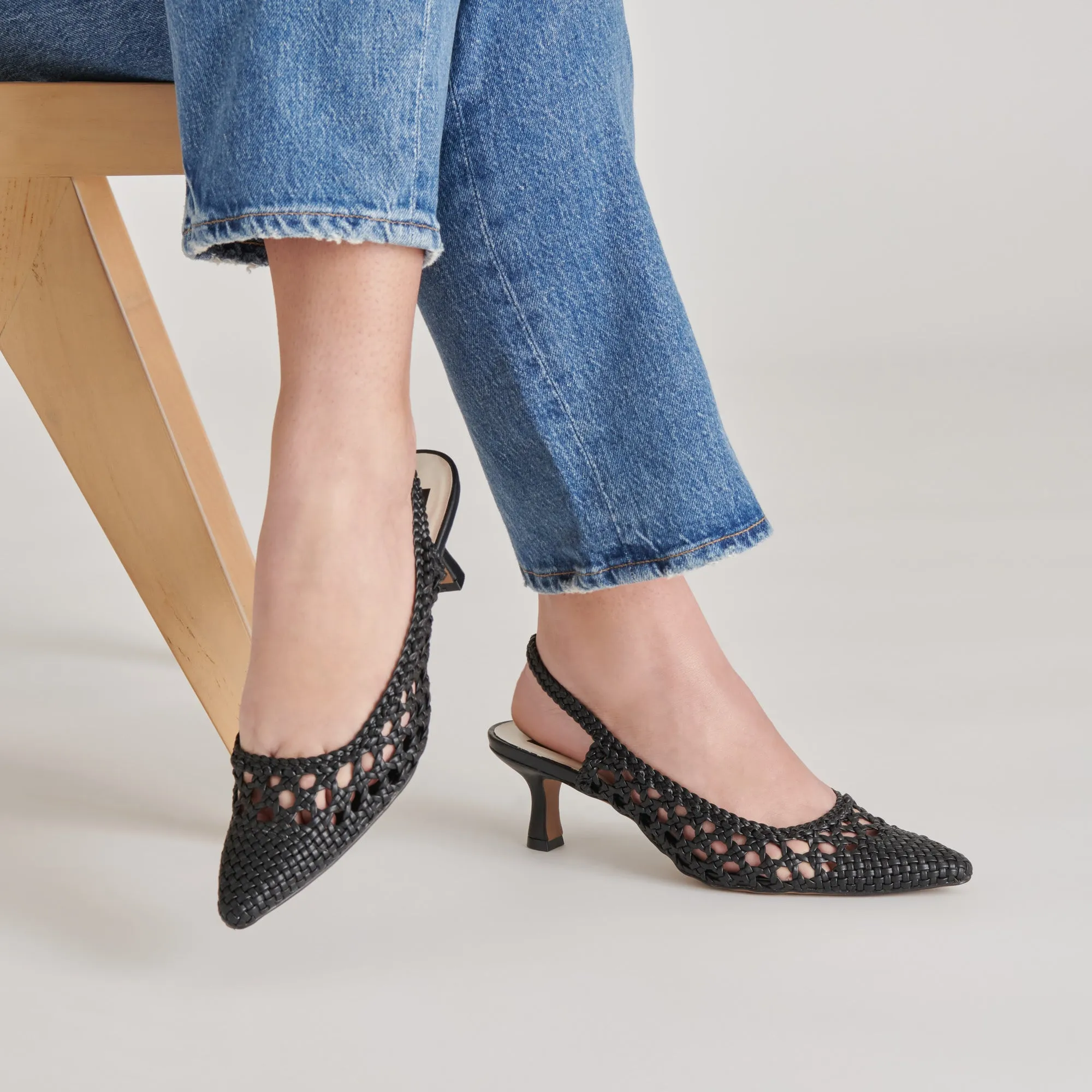 Flexibility OLYMPA HEELS BLACK STELLA