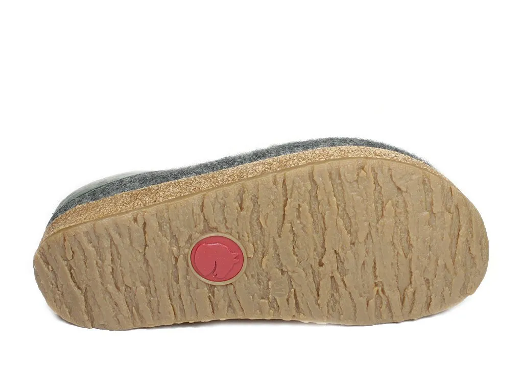 Haflinger Clogs Grizzly Torben Anthracite quick dry Race day
