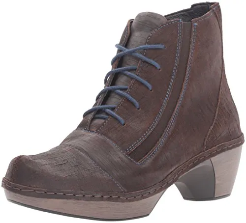 Street Ball Rubber Outsole Avila Lace Up Boot