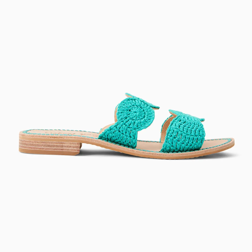 Laurin Crochet Sandal Curve Hug Lace Up