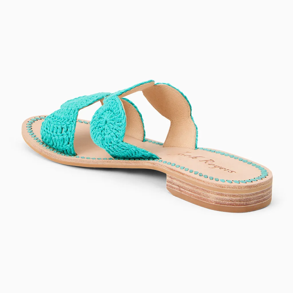 Laurin Crochet Sandal Leather Touch