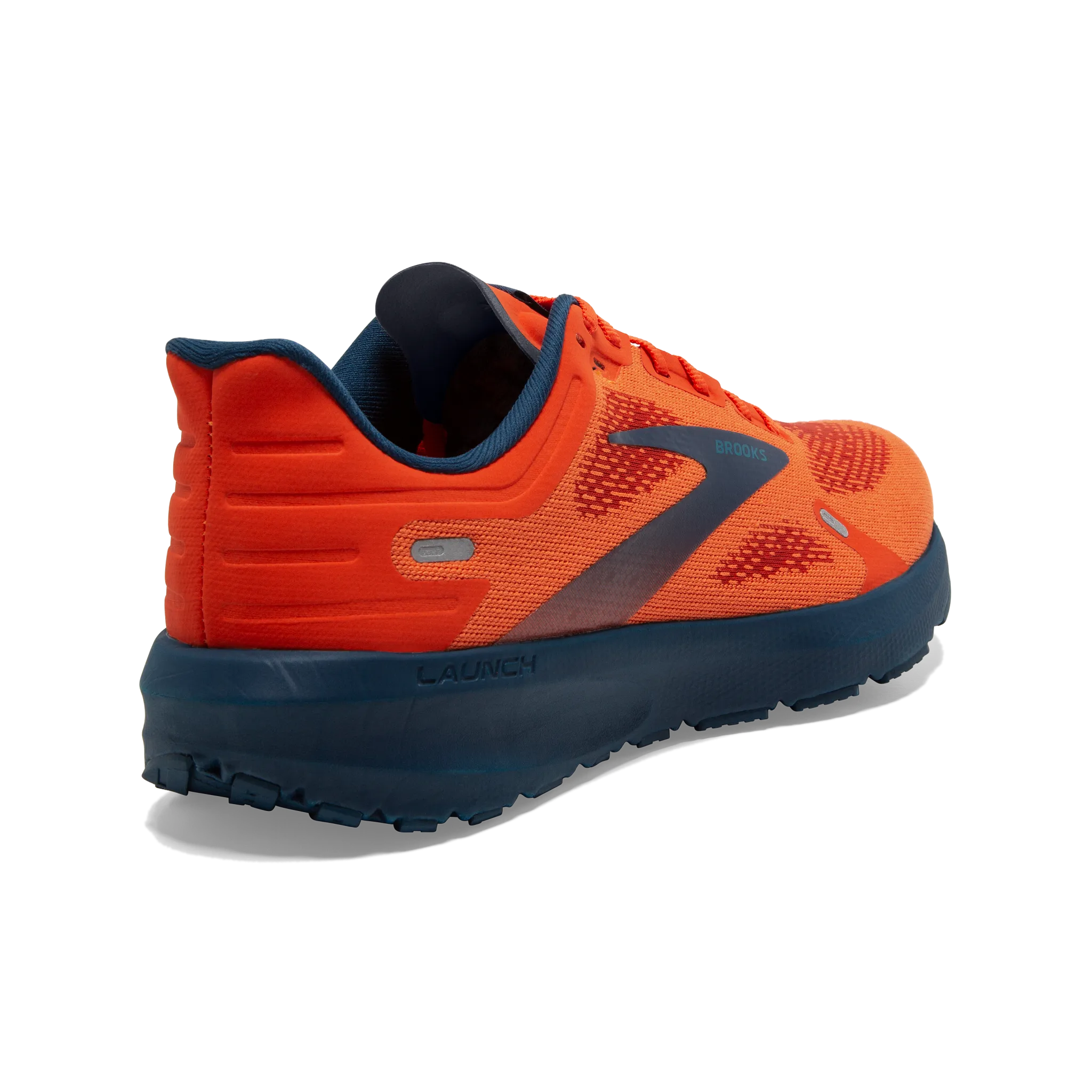 Men's Launch 9 running in a glacier area shoes