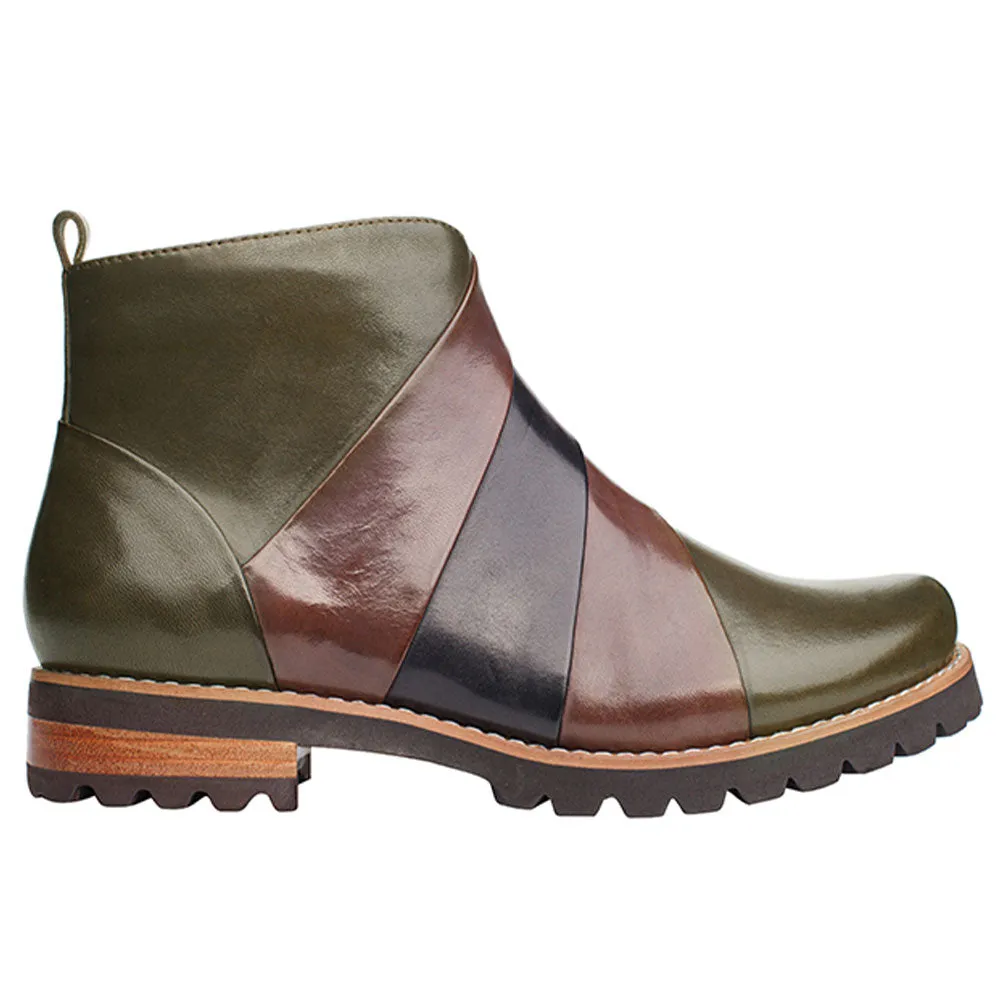 Angel Glow Canvas Cool Layla-04 Low Booties