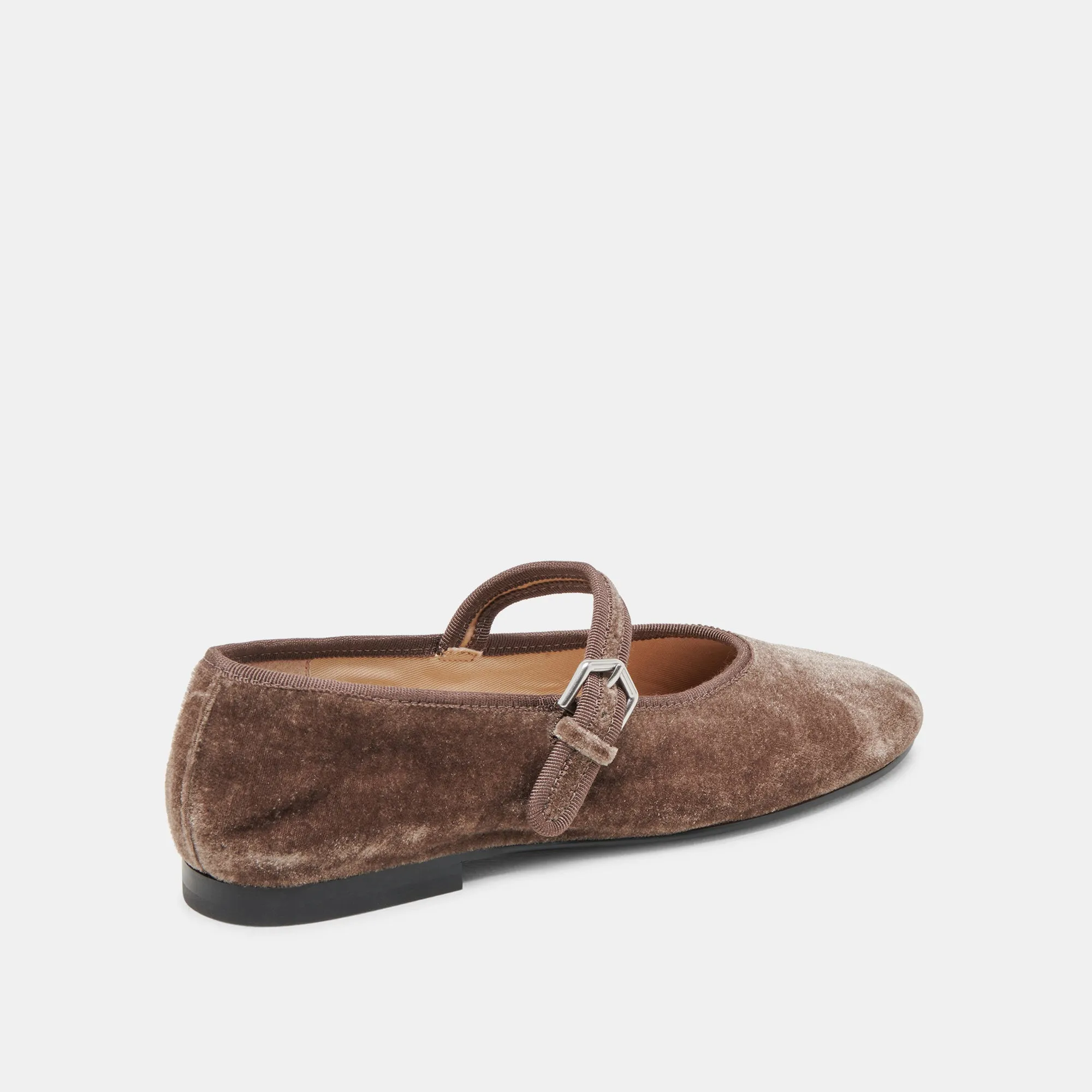ROSLYN BALLET FLATS SMOKE VELVET Library Step Client Meet